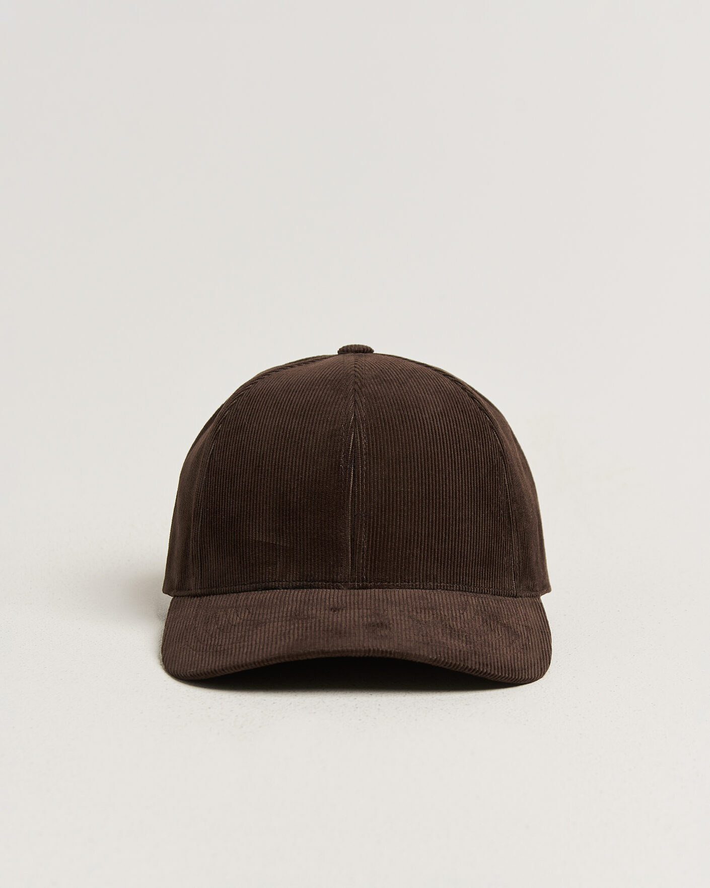 Herre | Hatter og capser | Varsity Headwear | Corduroy Baseball Cap Mocha Brown