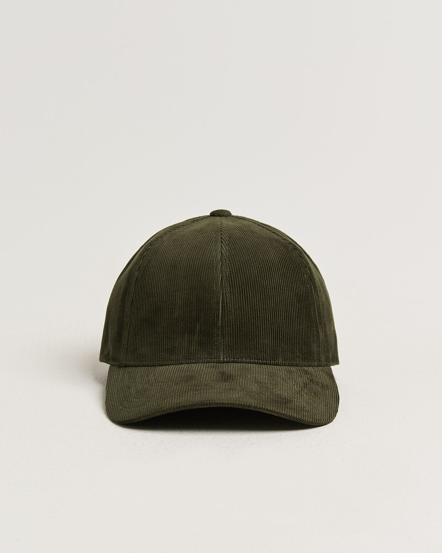 Herre | Hatter og capser | Varsity Headwear | Corduroy Baseball Cap Palude Green