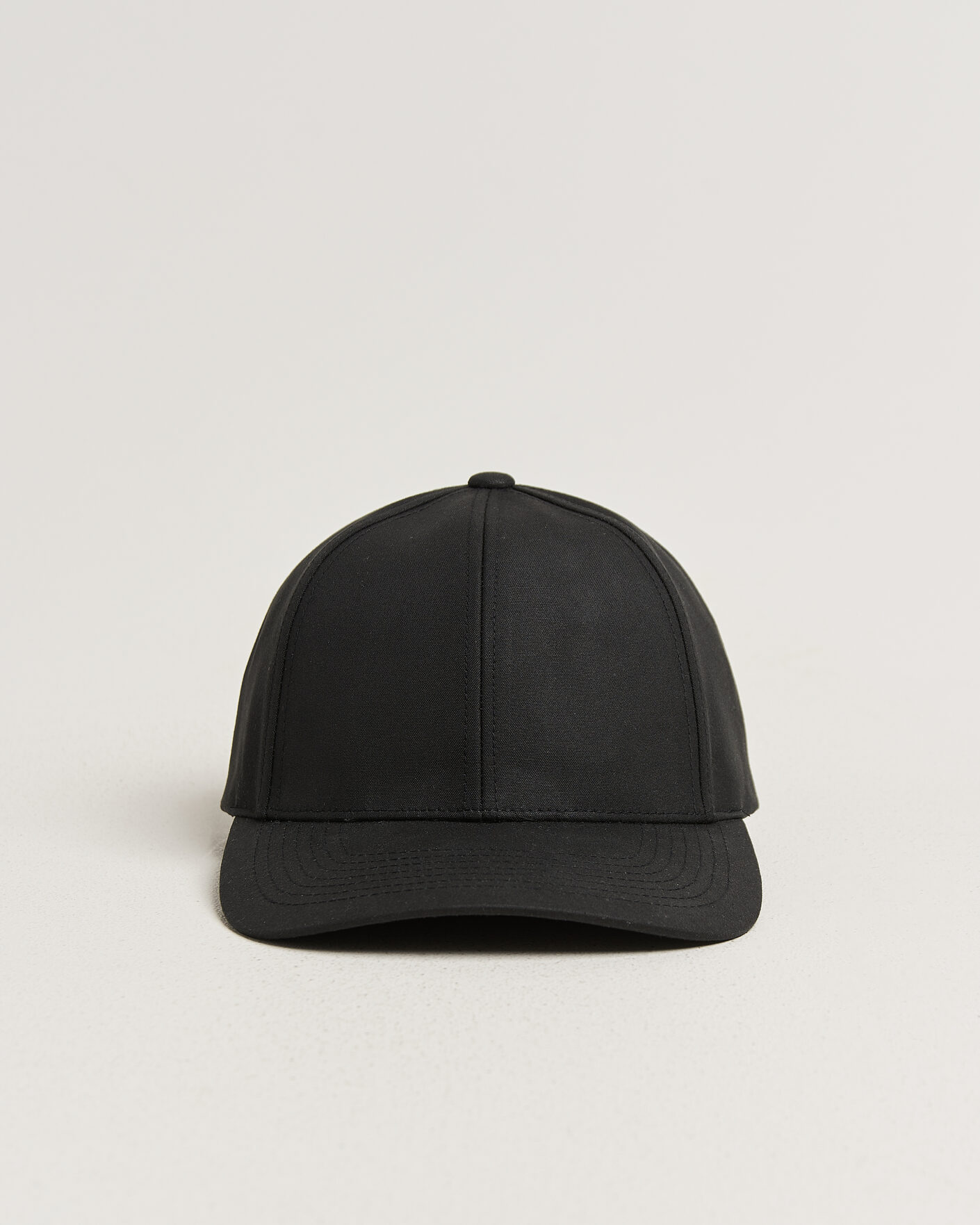 Herre | Hatter og capser | Varsity Headwear | Oilskin Baseball Cap Black