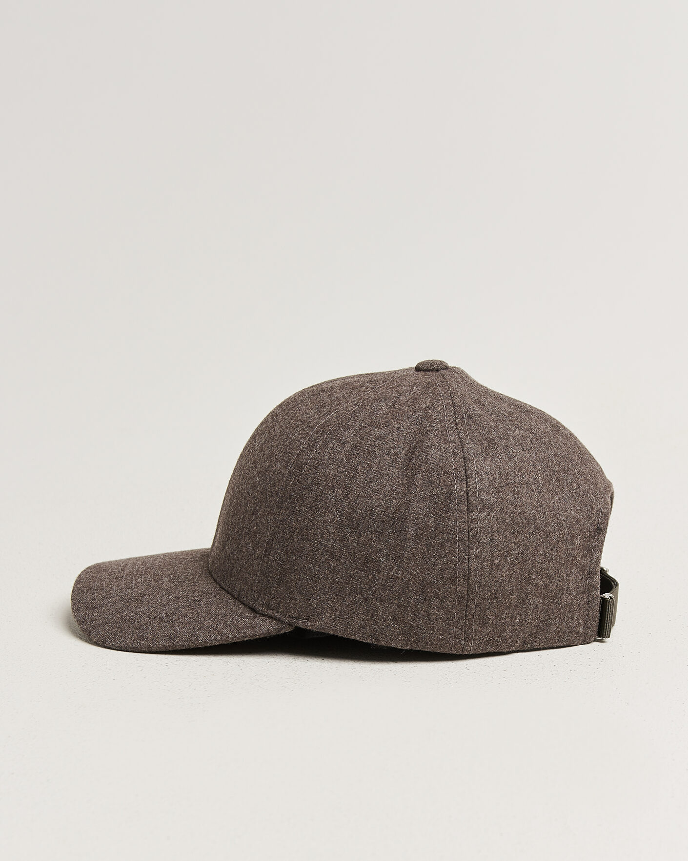 Herre | Hatter og capser | Varsity Headwear | Merino Wool Baseball Cap Taupe Brown