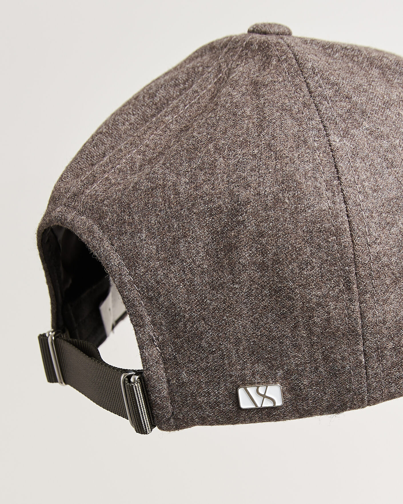 Herre | Hatter og capser | Varsity Headwear | Merino Wool Baseball Cap Taupe Brown