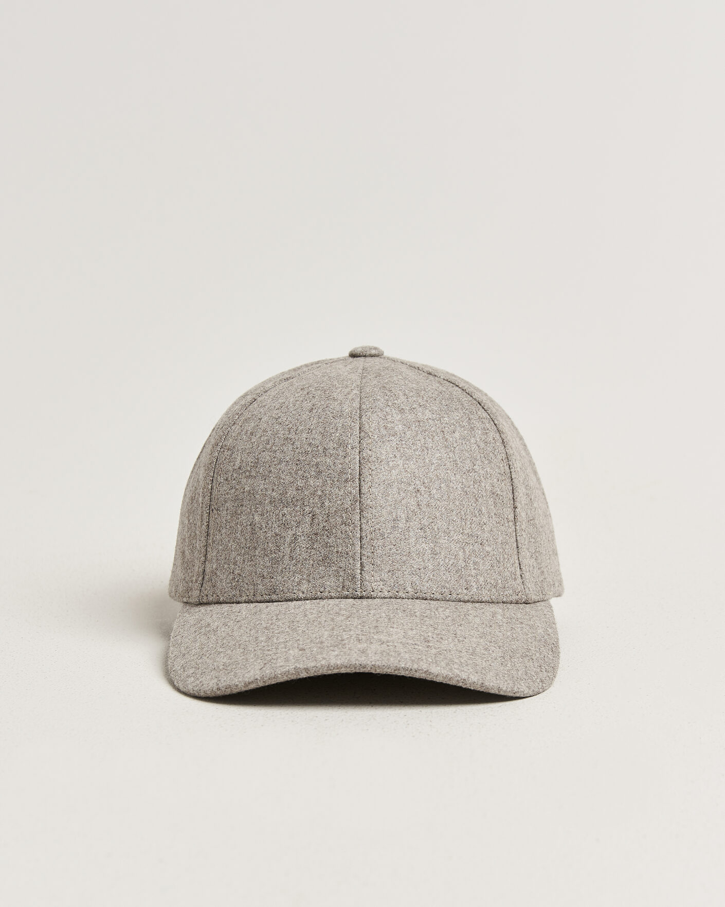 Herre | Hatter og capser | Varsity Headwear | Merino Wool Baseball Cap Umber Beige