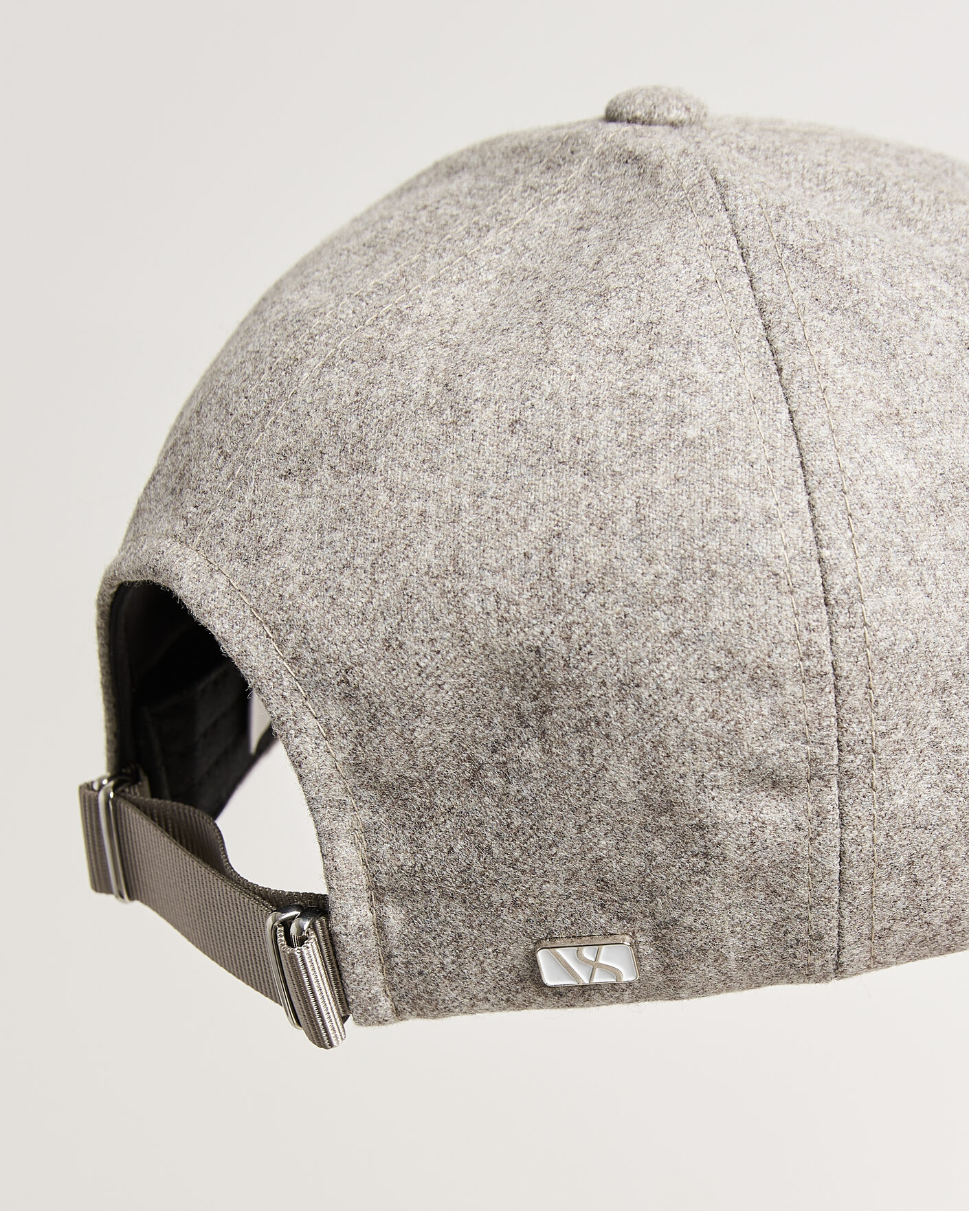 Herre | Hatter og capser | Varsity Headwear | Merino Wool Baseball Cap Umber Beige