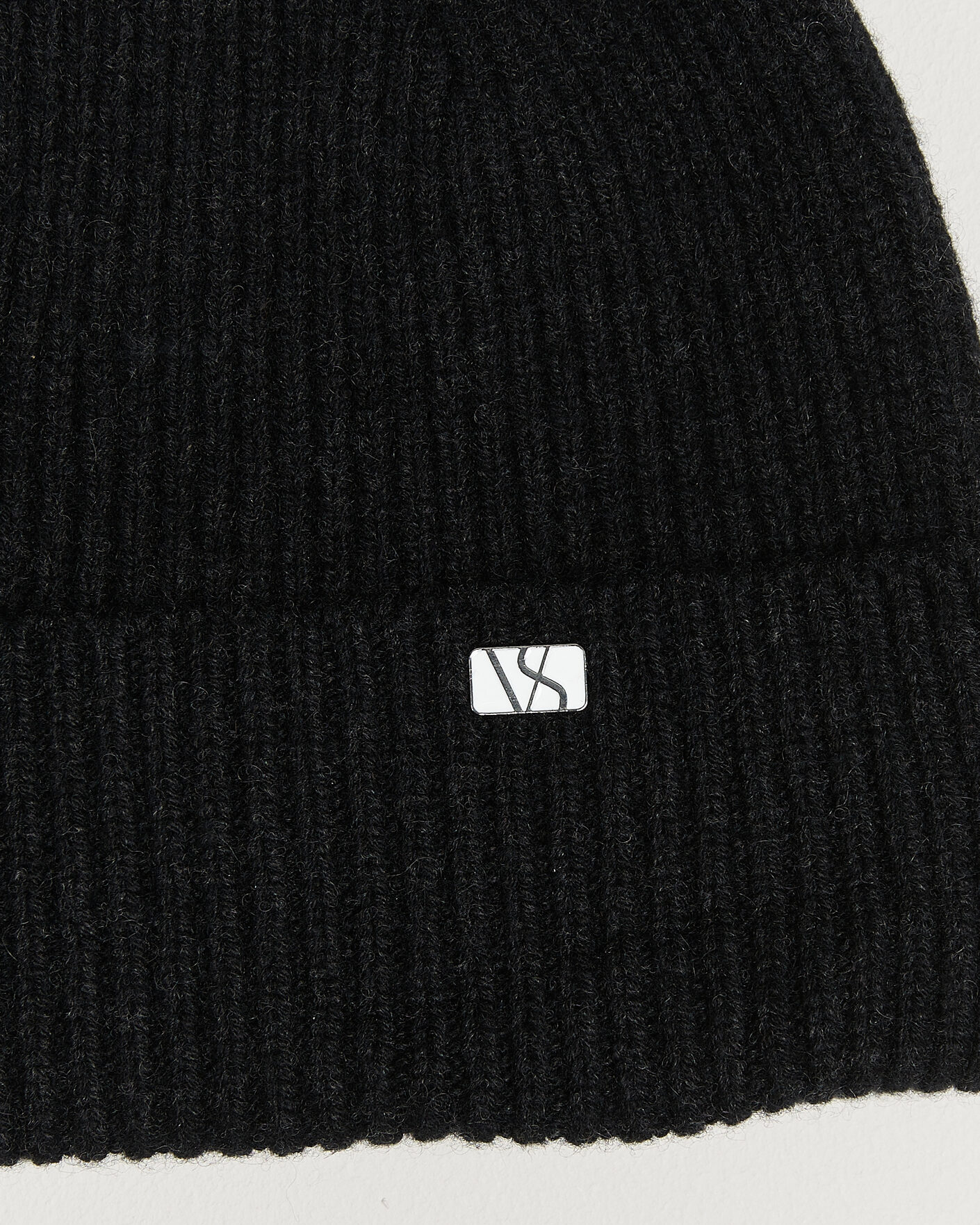 Herre | Hatter og capser | Varsity Headwear | Wool/Cashmere Beanie Charcoal Black