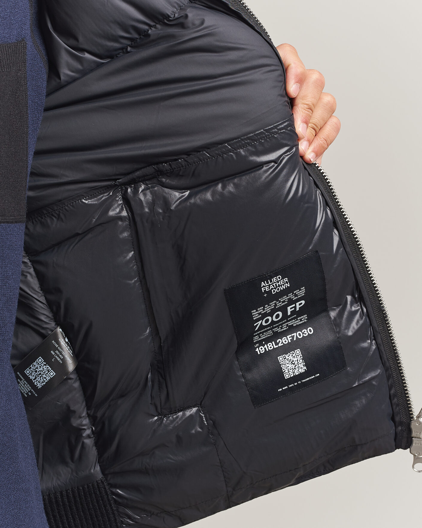 Herre | Jakker | Sail Racing | Ridge Hooded Hybrid Jacket Carbon
