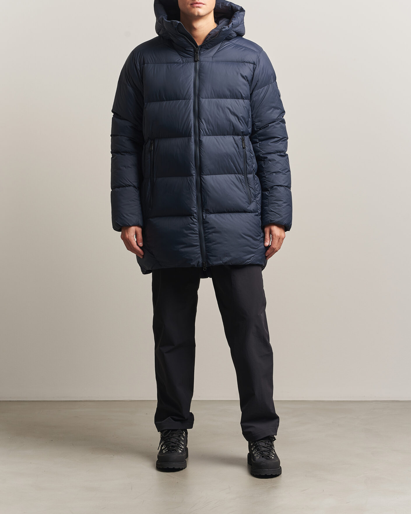 Herre | Jakker | Sail Racing | Cloud Down Hooded Parka Dark Navy