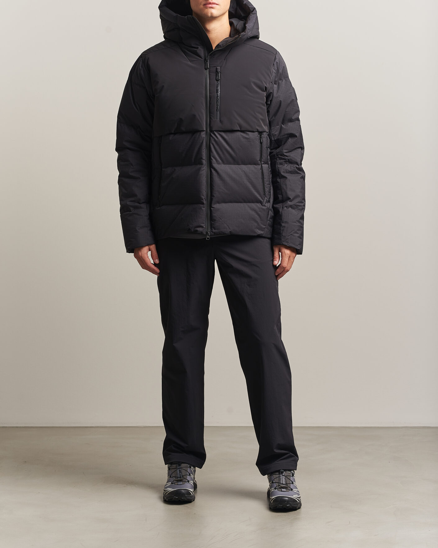 Herre | Jakker | Sail Racing | Polar Down Hooded Jacket Carbon