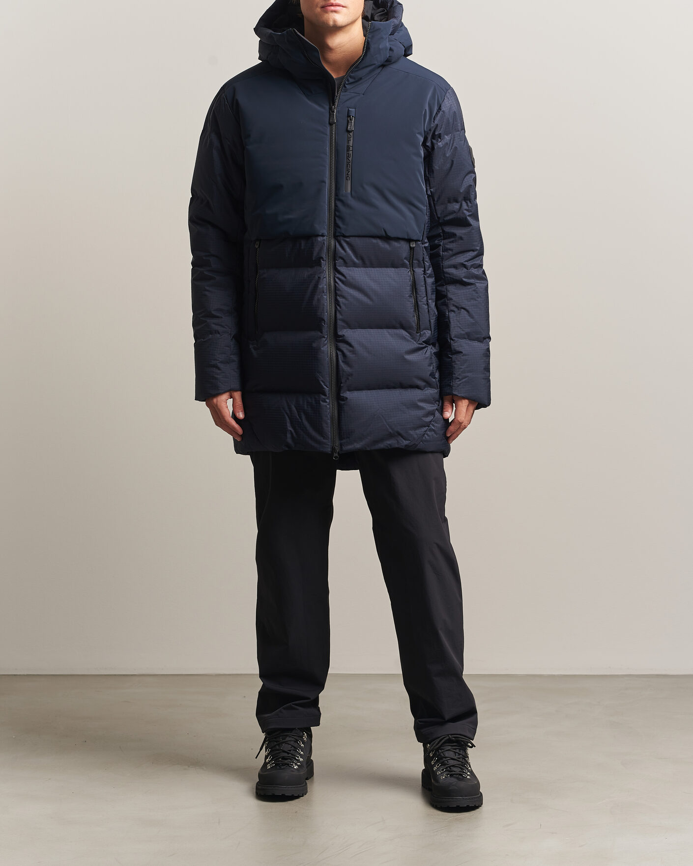 Herre | Jakker | Sail Racing | Polar Down Hooded Parka Dark Navy