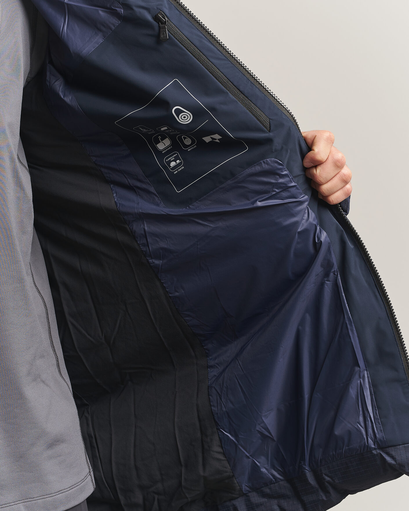 Herre | Jakker | Sail Racing | Polar Down Hooded Parka Dark Navy