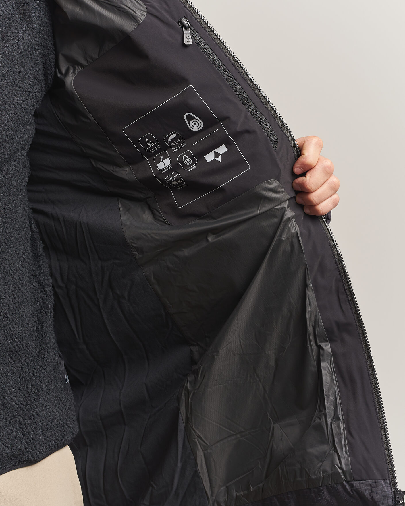 Herre | Jakker | Sail Racing | Polar Down Hooded Parka Carbon