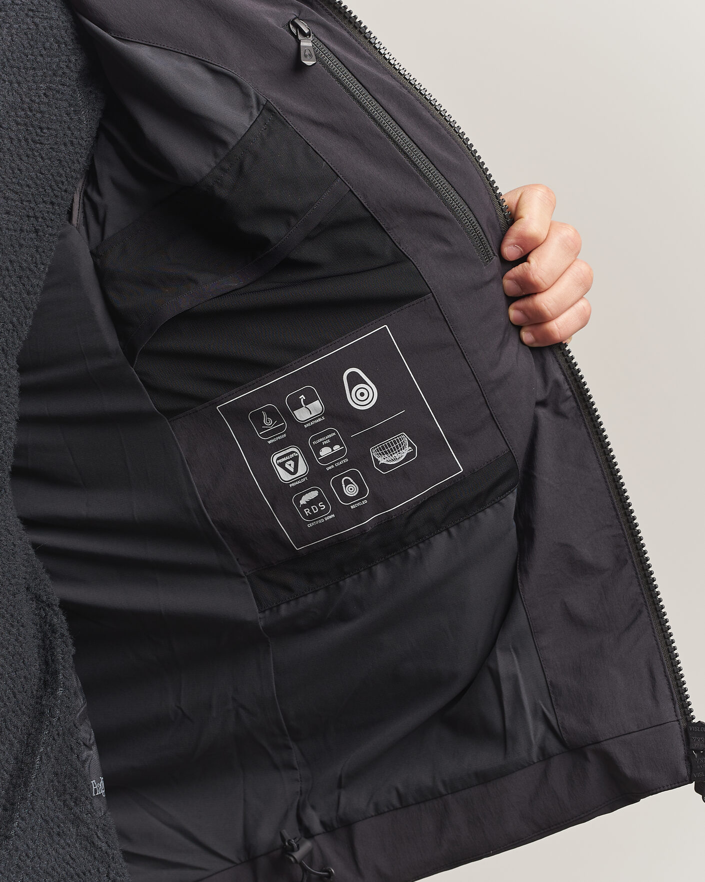 Herre | Jakker | Sail Racing | Arc Down Hooded Jacket Carbon