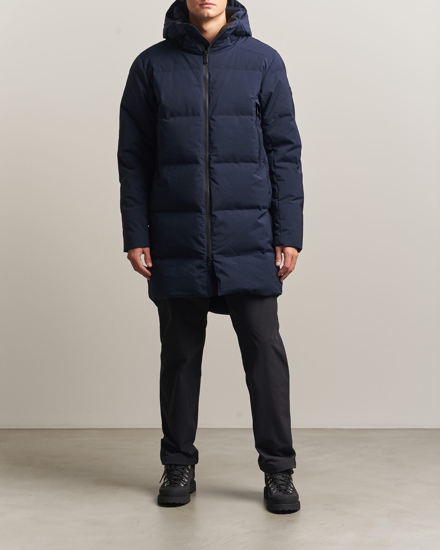Herre | Jakker | Sail Racing | Arc Down Hooded Parka Dark Navy
