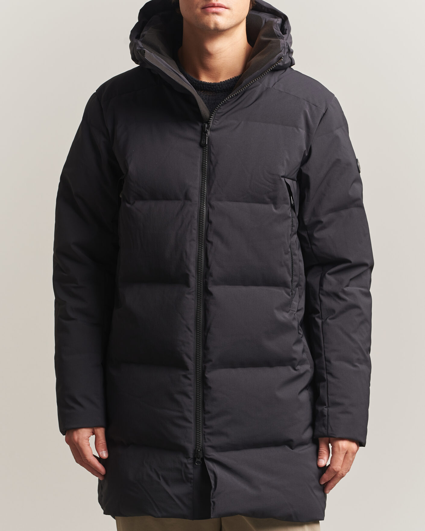 Herre | Jakker | Sail Racing | Arc Down Hooded Parka Carbon
