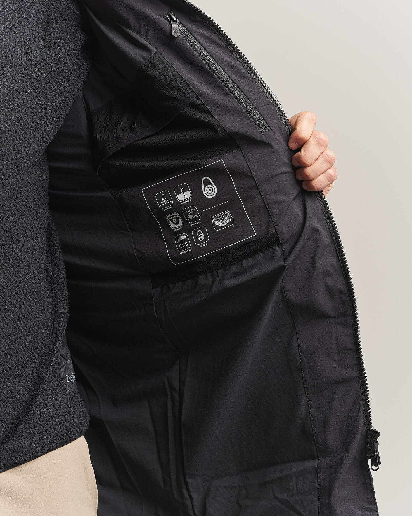 Herre | Jakker | Sail Racing | Arc Down Hooded Parka Carbon