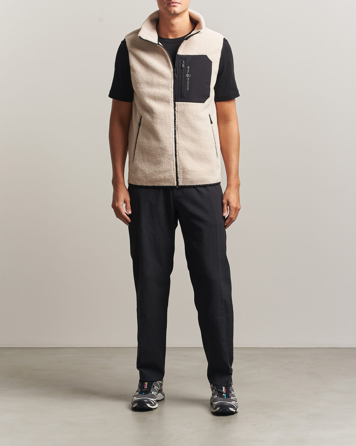Herre | Gensere | Sail Racing | Bowman Pile Vest Ivory