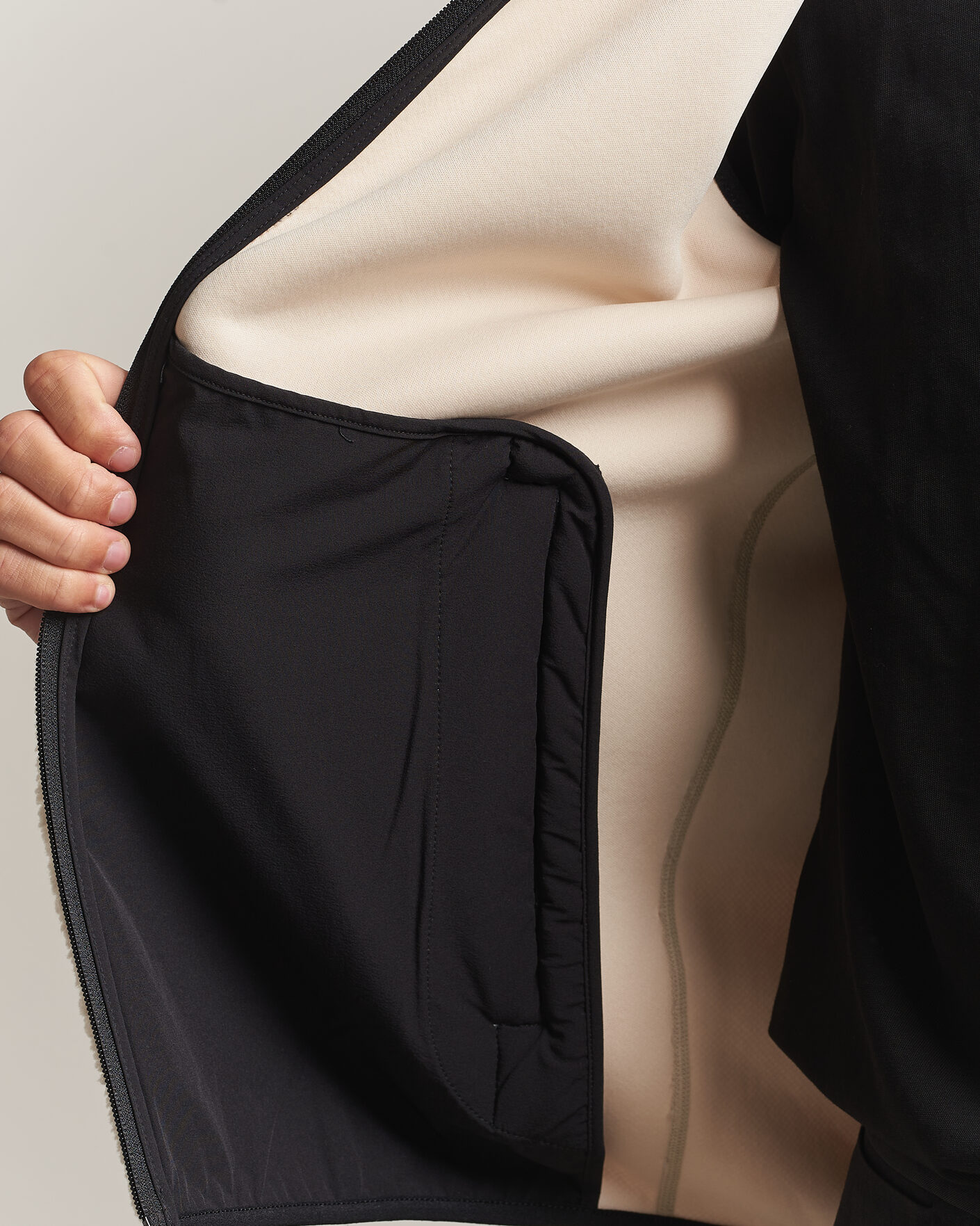 Herre | Gensere | Sail Racing | Bowman Pile Vest Ivory