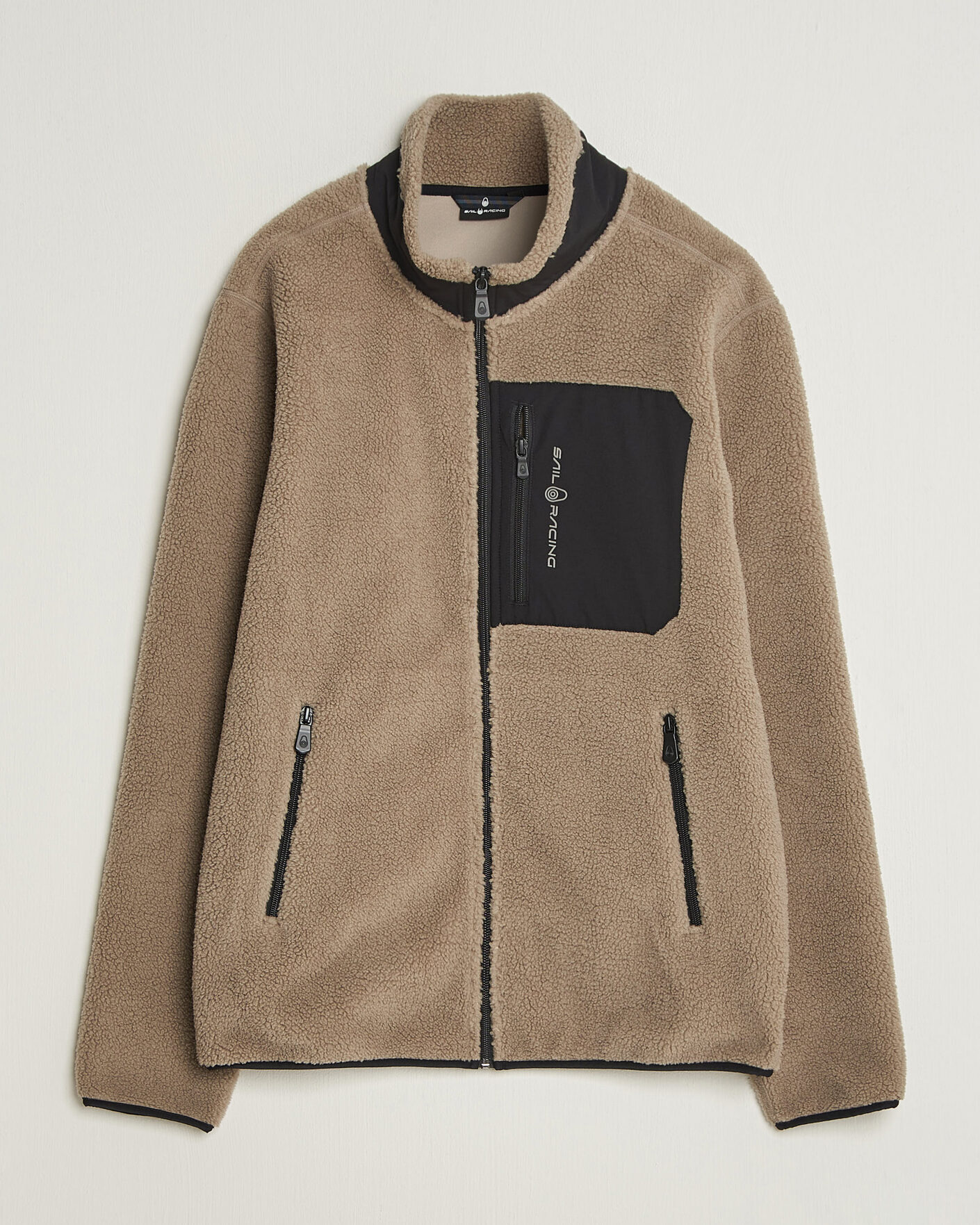 Herre | Gensere | Sail Racing | Bowman Pile Full Zip Sand