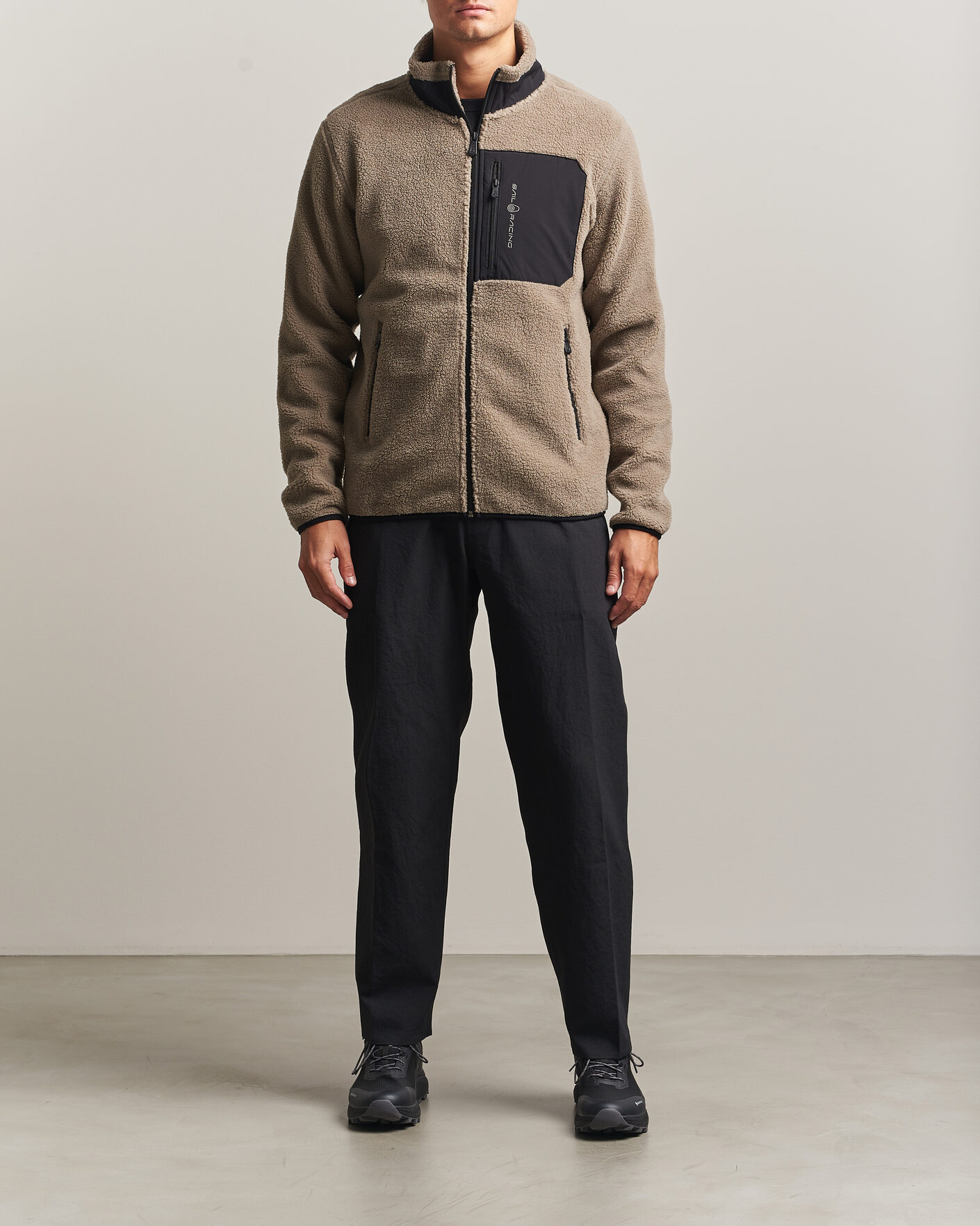 Herre | Gensere | Sail Racing | Bowman Pile Full Zip Sand