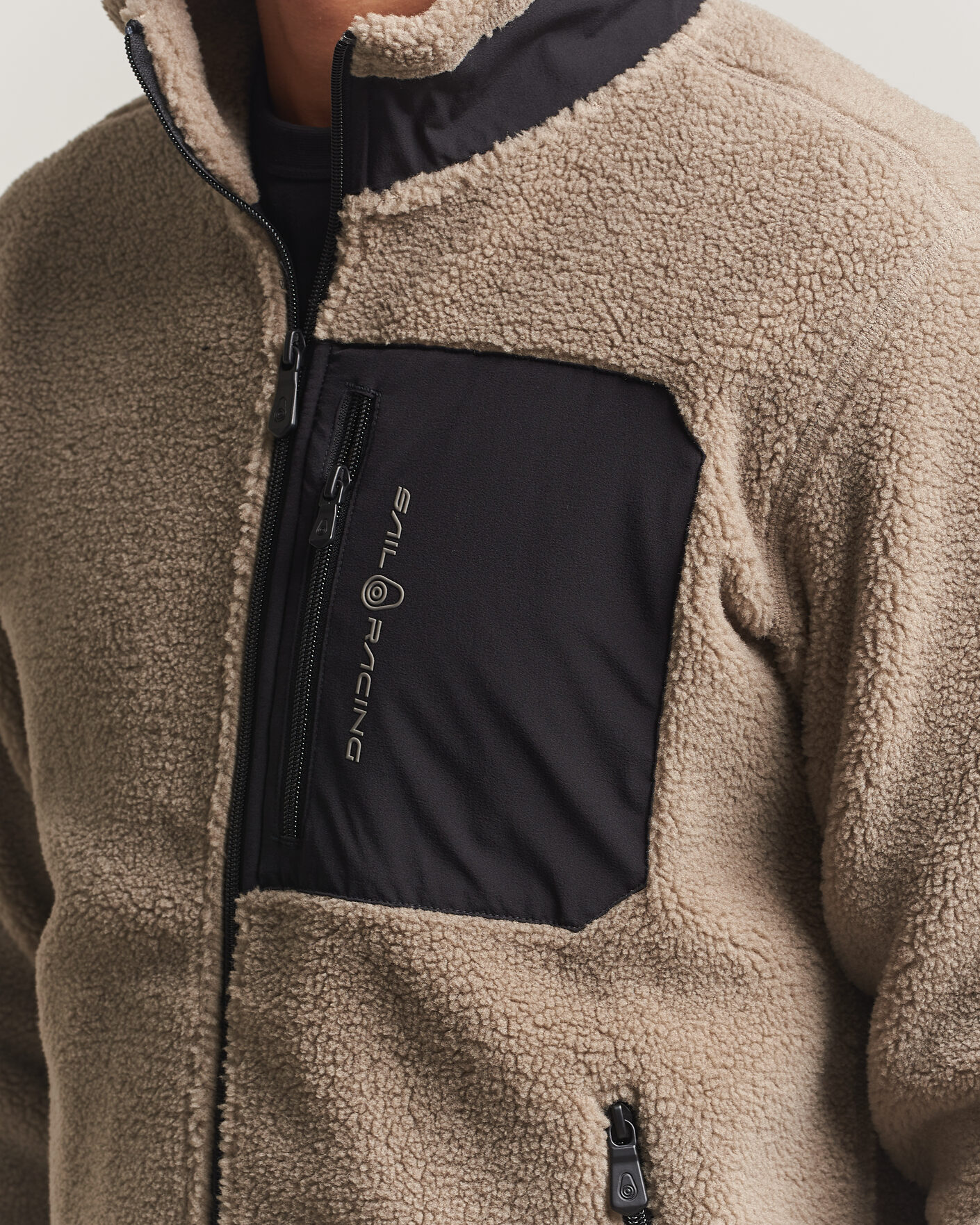 Herre | Gensere | Sail Racing | Bowman Pile Full Zip Sand