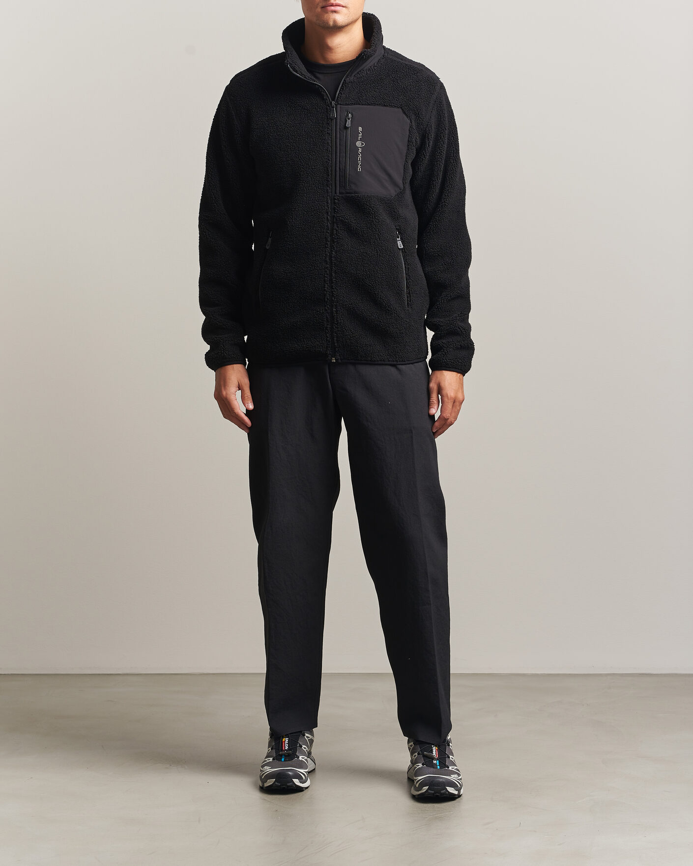 Herre | Gensere | Sail Racing | Bowman Pile Full Zip Carbon