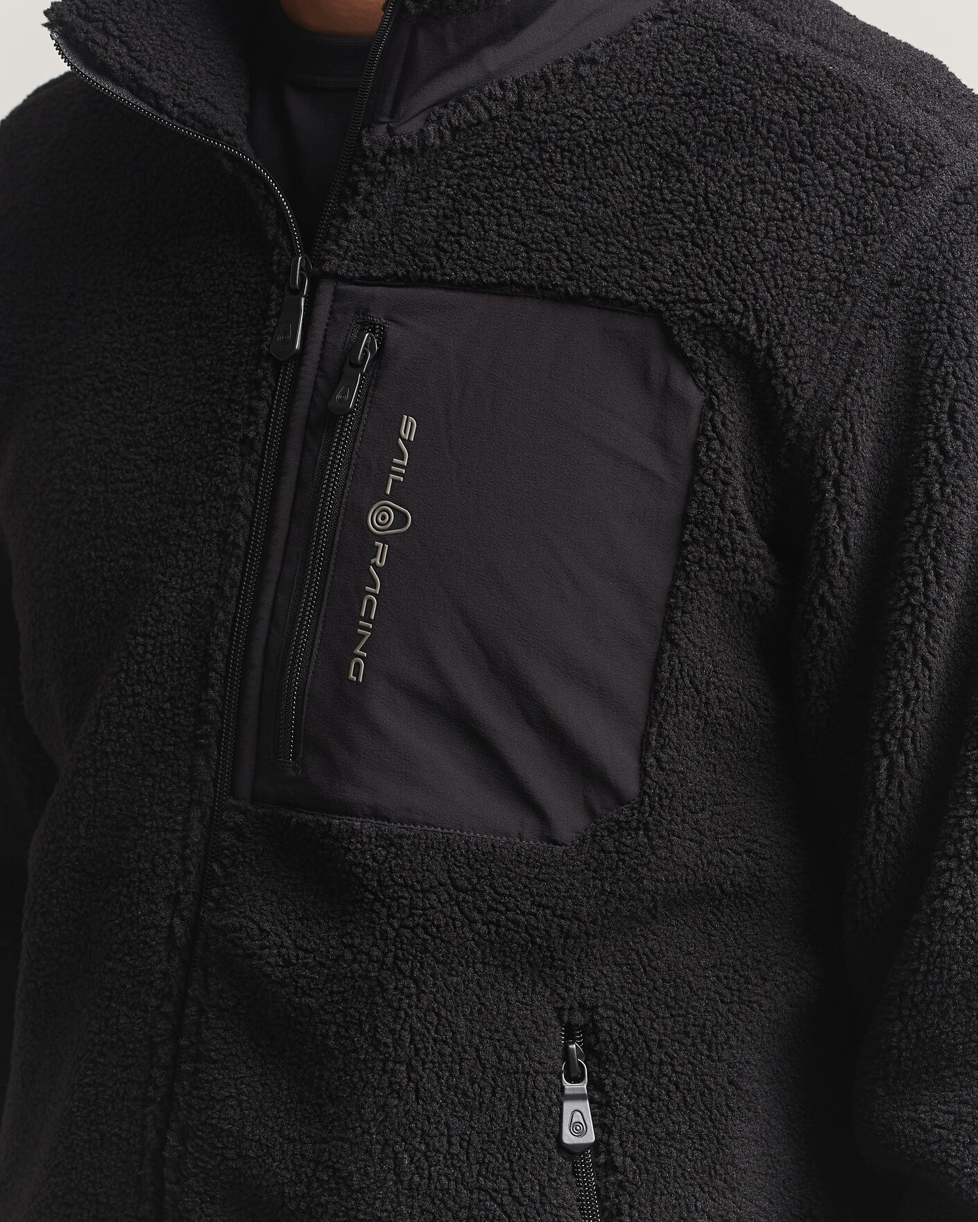 Herre | Gensere | Sail Racing | Bowman Pile Full Zip Carbon