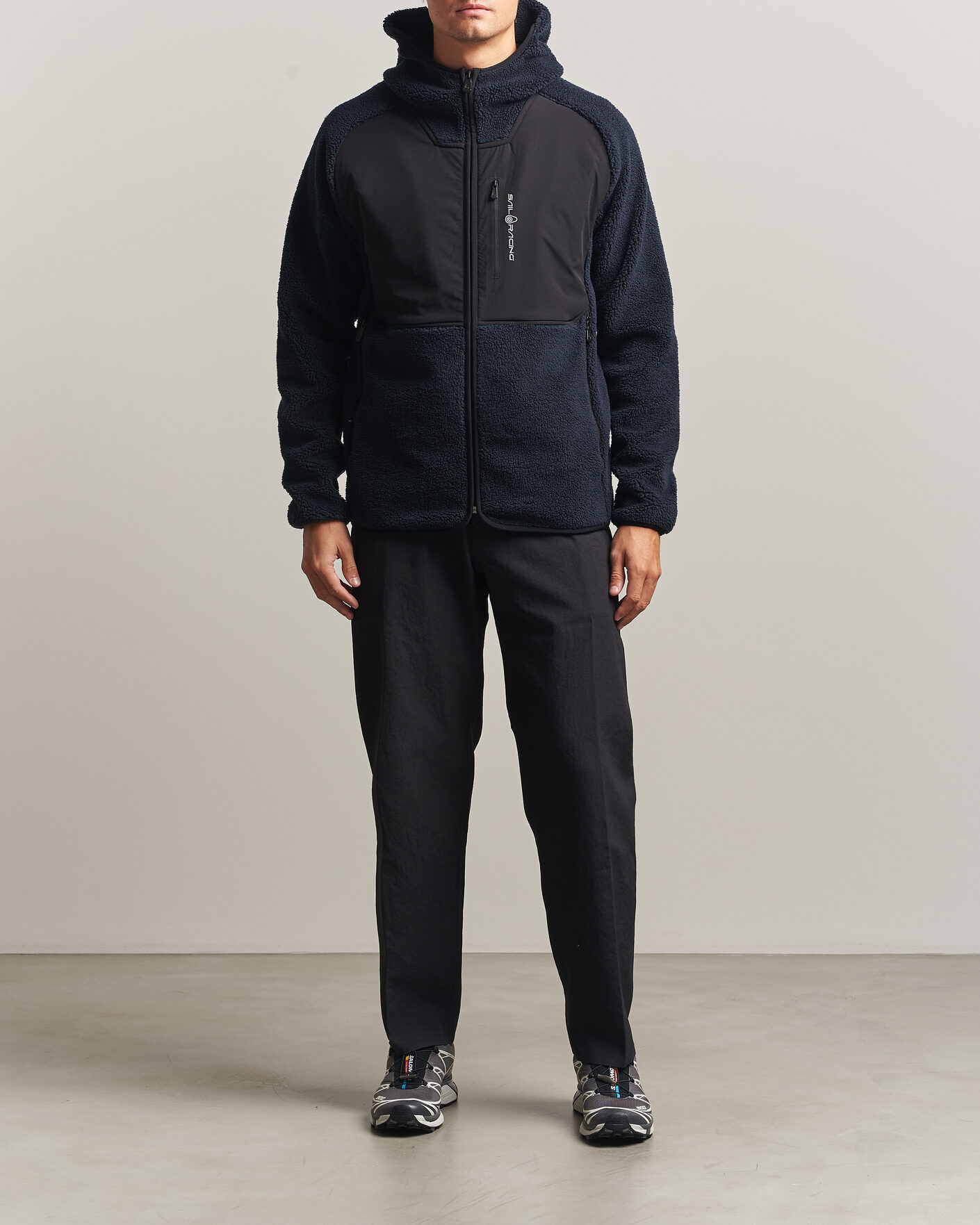 Herre | Gensere | Sail Racing | Patrol Pile Full Zip Hoodie Dark Navy