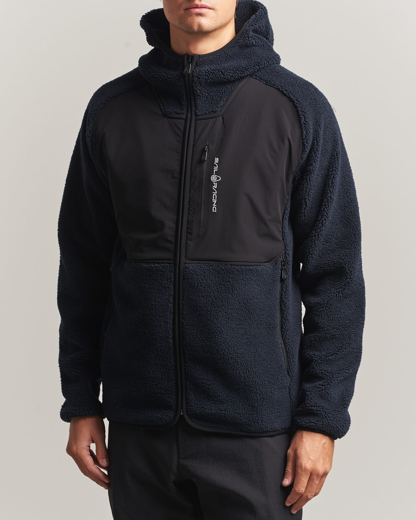 Herre | Gensere | Sail Racing | Patrol Pile Full Zip Hoodie Dark Navy