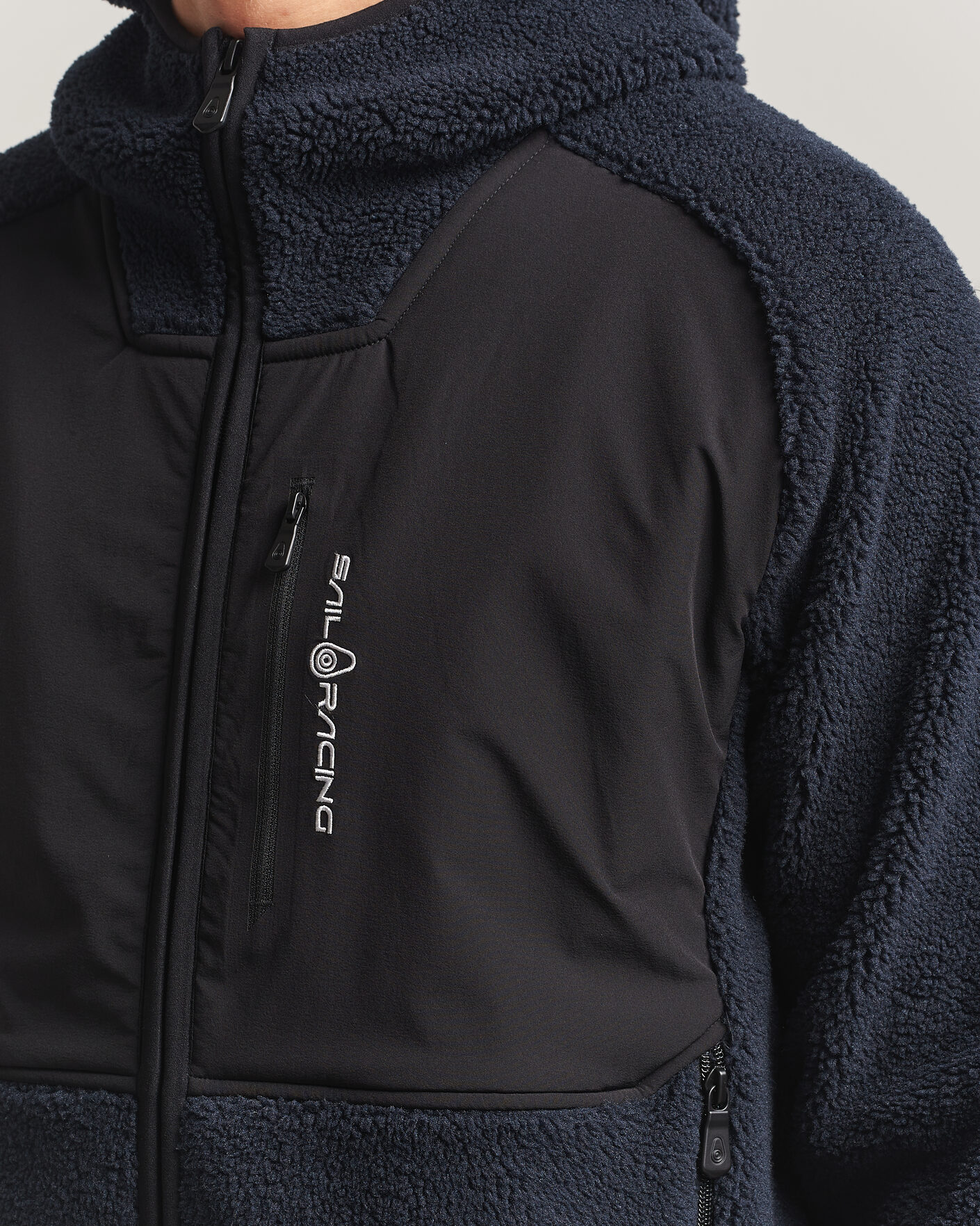 Herre | Gensere | Sail Racing | Patrol Pile Full Zip Hoodie Dark Navy
