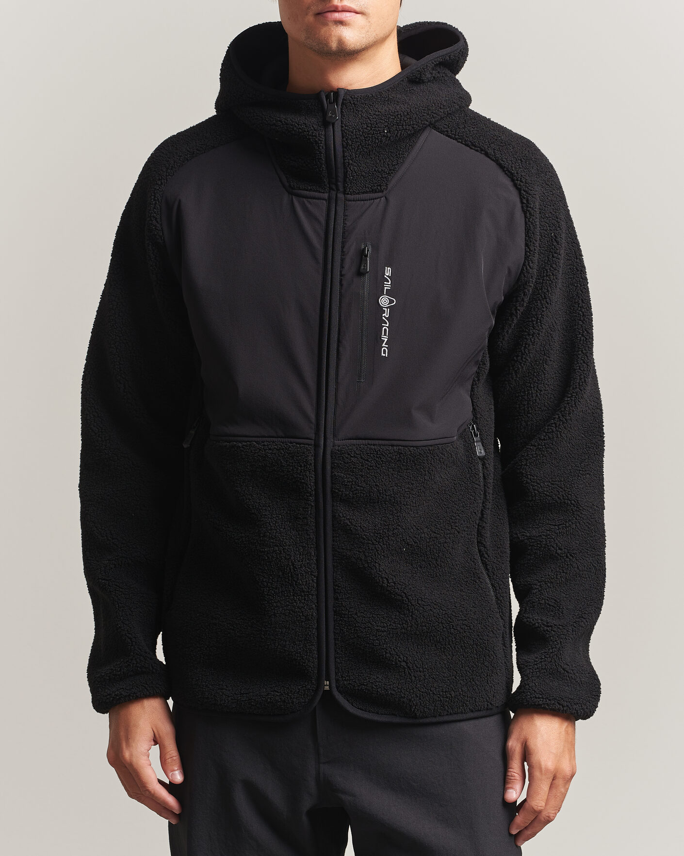Herre | Gensere | Sail Racing | Patrol Pile Full Zip Hoodie Carbon