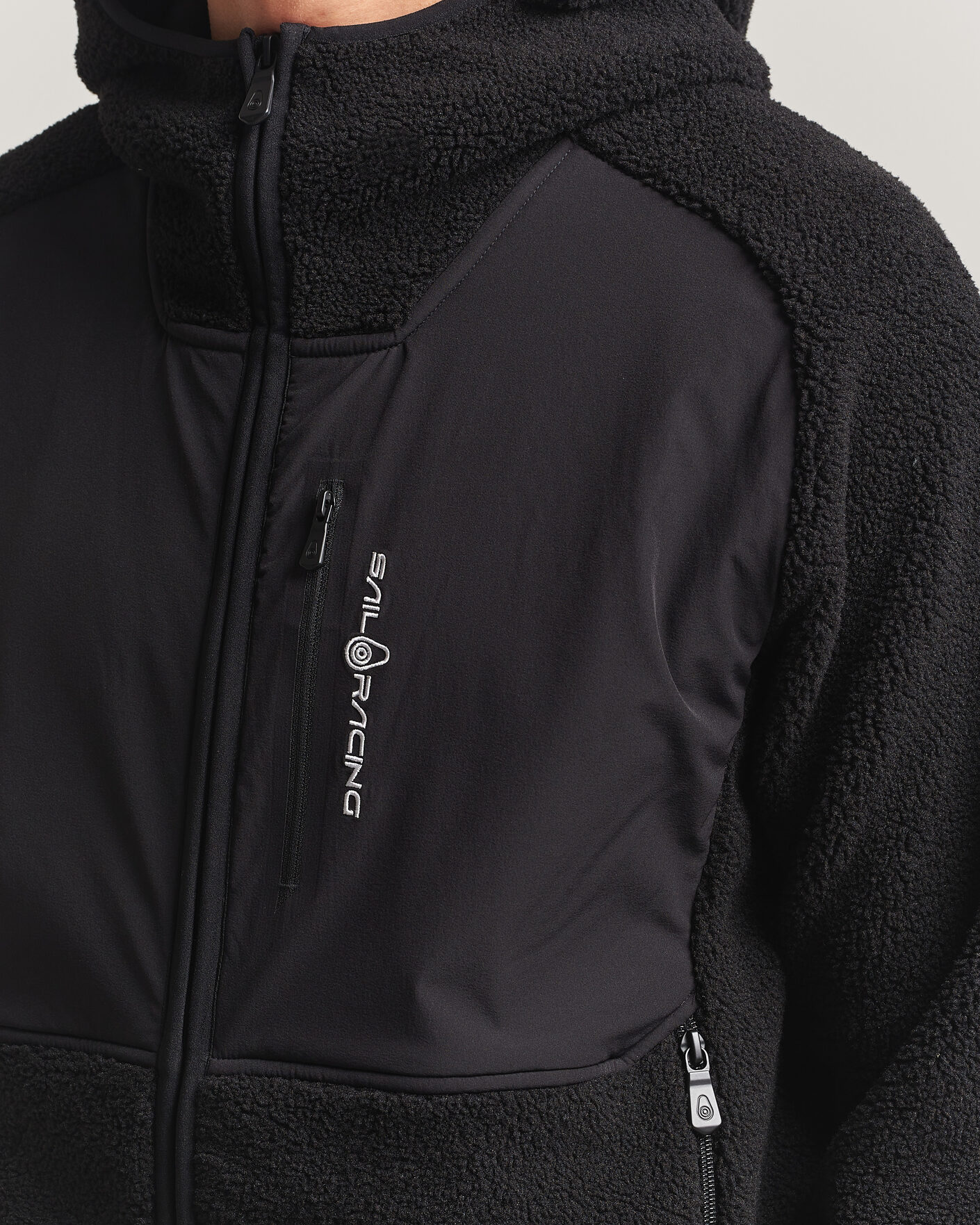 Herre | Gensere | Sail Racing | Patrol Pile Full Zip Hoodie Carbon