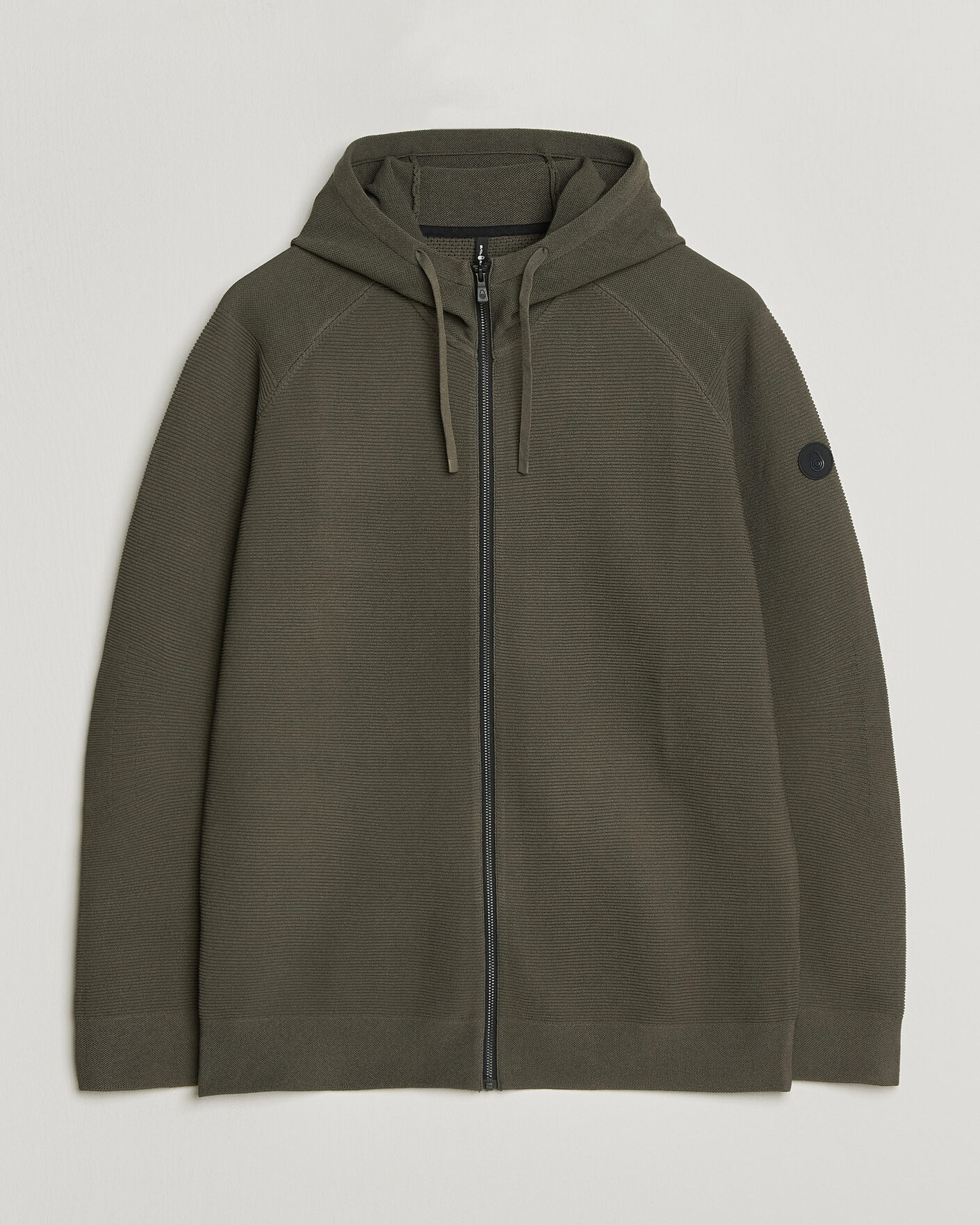Herre | Gensere | Sail Racing | Element Seamless Full Zip Hoodie Mud Green