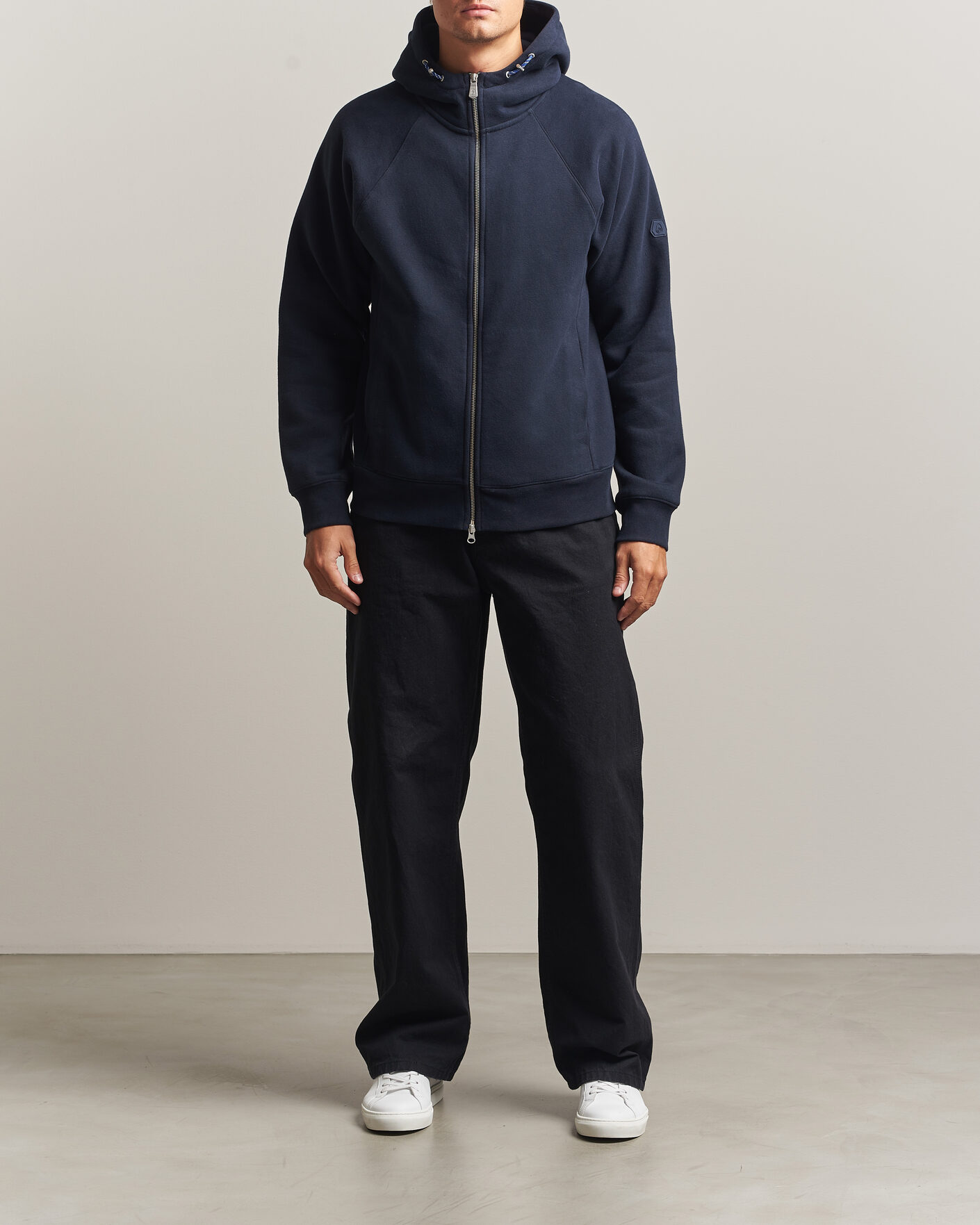 Herre | Gensere | Sail Racing | Flow Full Zip Hoodie Dark Navy