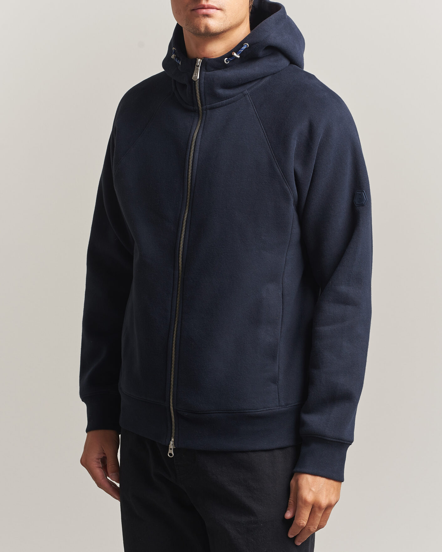 Herre | Gensere | Sail Racing | Flow Full Zip Hoodie Dark Navy