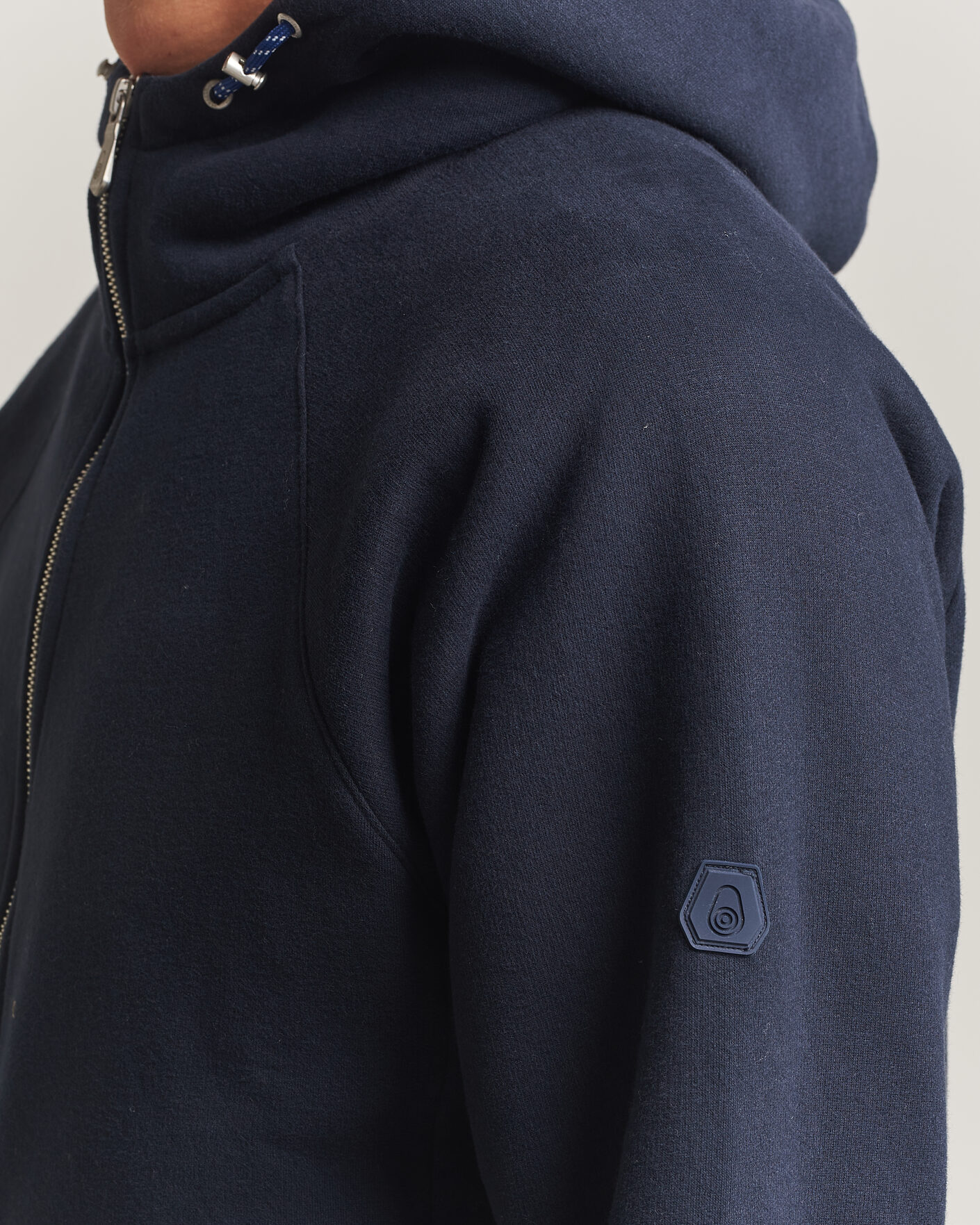 Herre | Gensere | Sail Racing | Flow Full Zip Hoodie Dark Navy