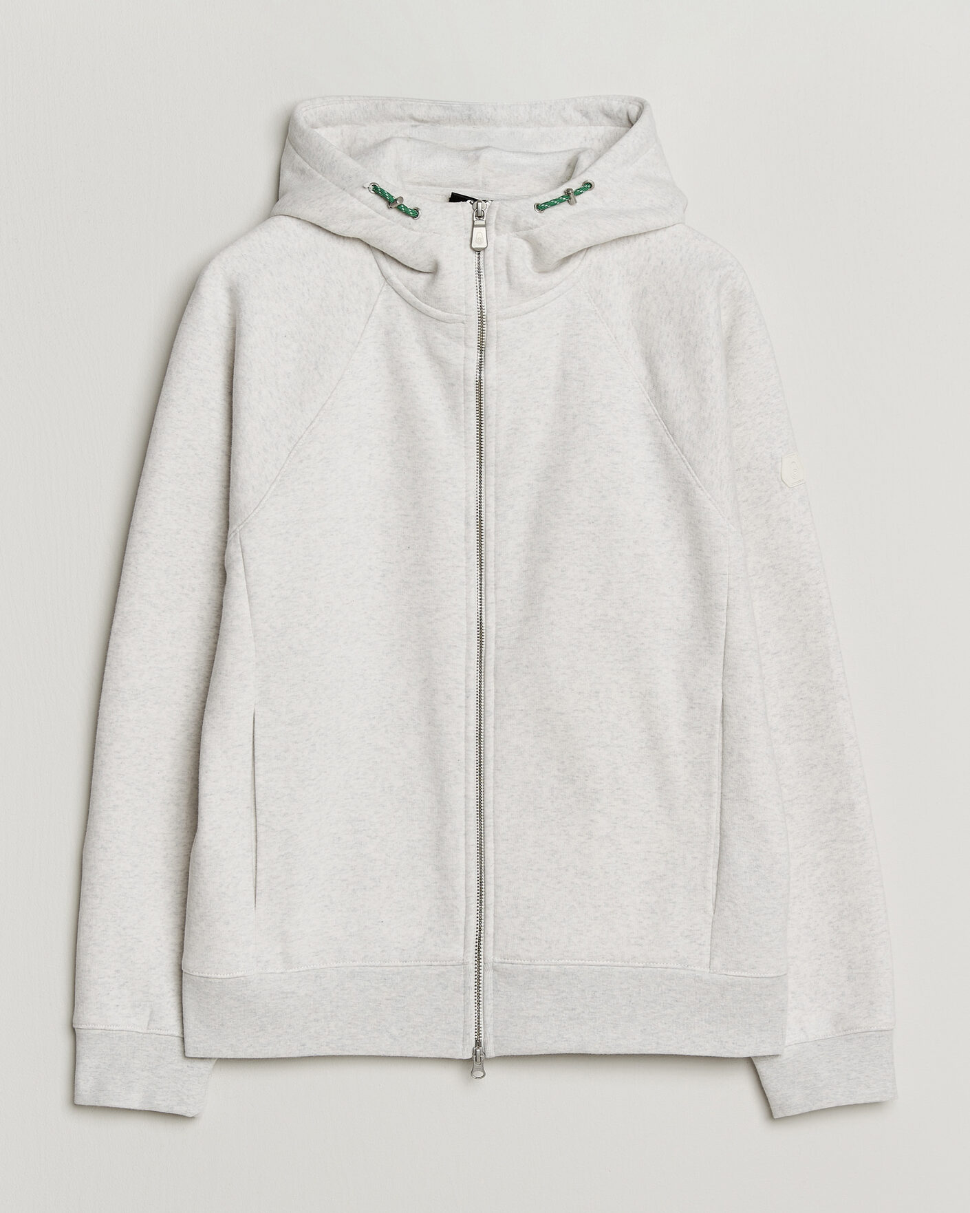 Herre | Gensere | Sail Racing | Flow Full Zip Hoodie Light Grey Melange