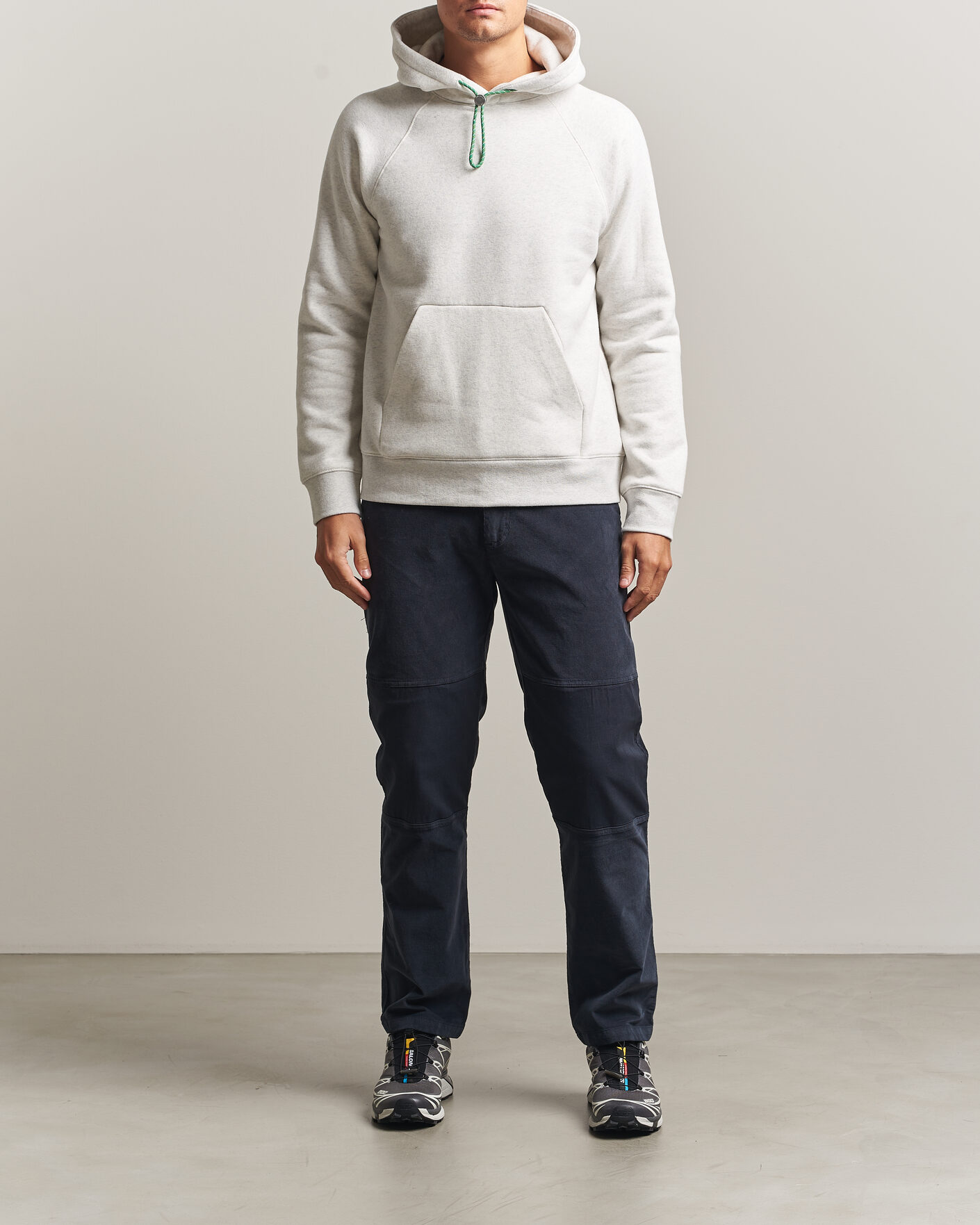 Herre | Gensere | Sail Racing | Flow Hoodie Light Grey Melange