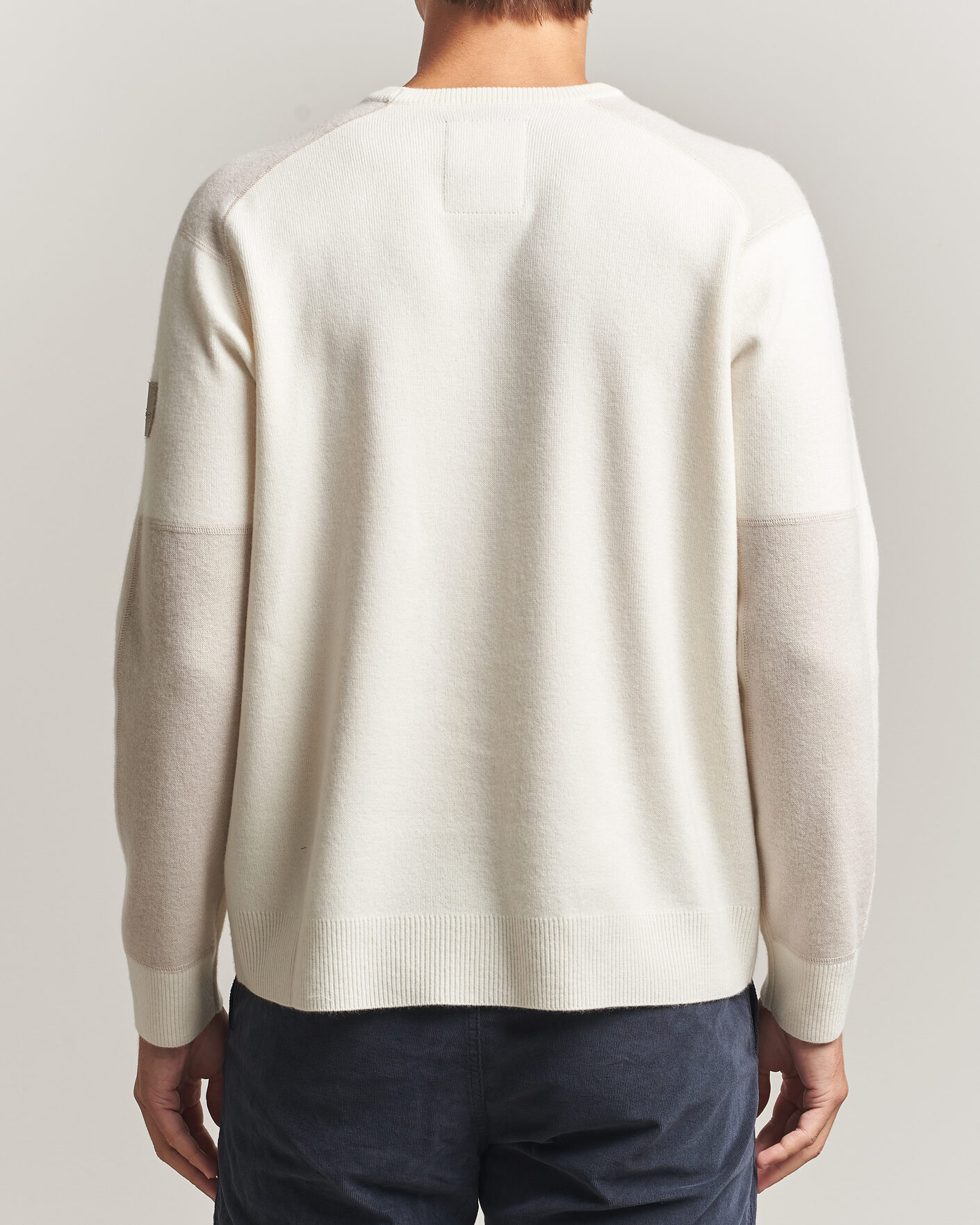 Herre | Gensere | Sail Racing | Spine Wool Knitted Sweater Off White