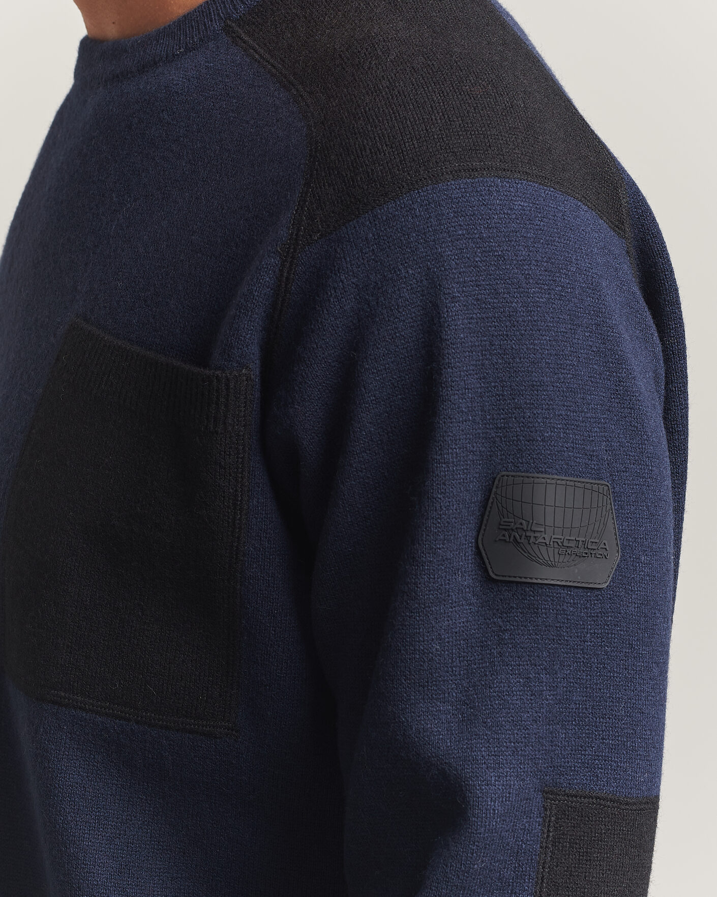 Herre | Gensere | Sail Racing | Spine Wool Knitted Sweater Dark Navy