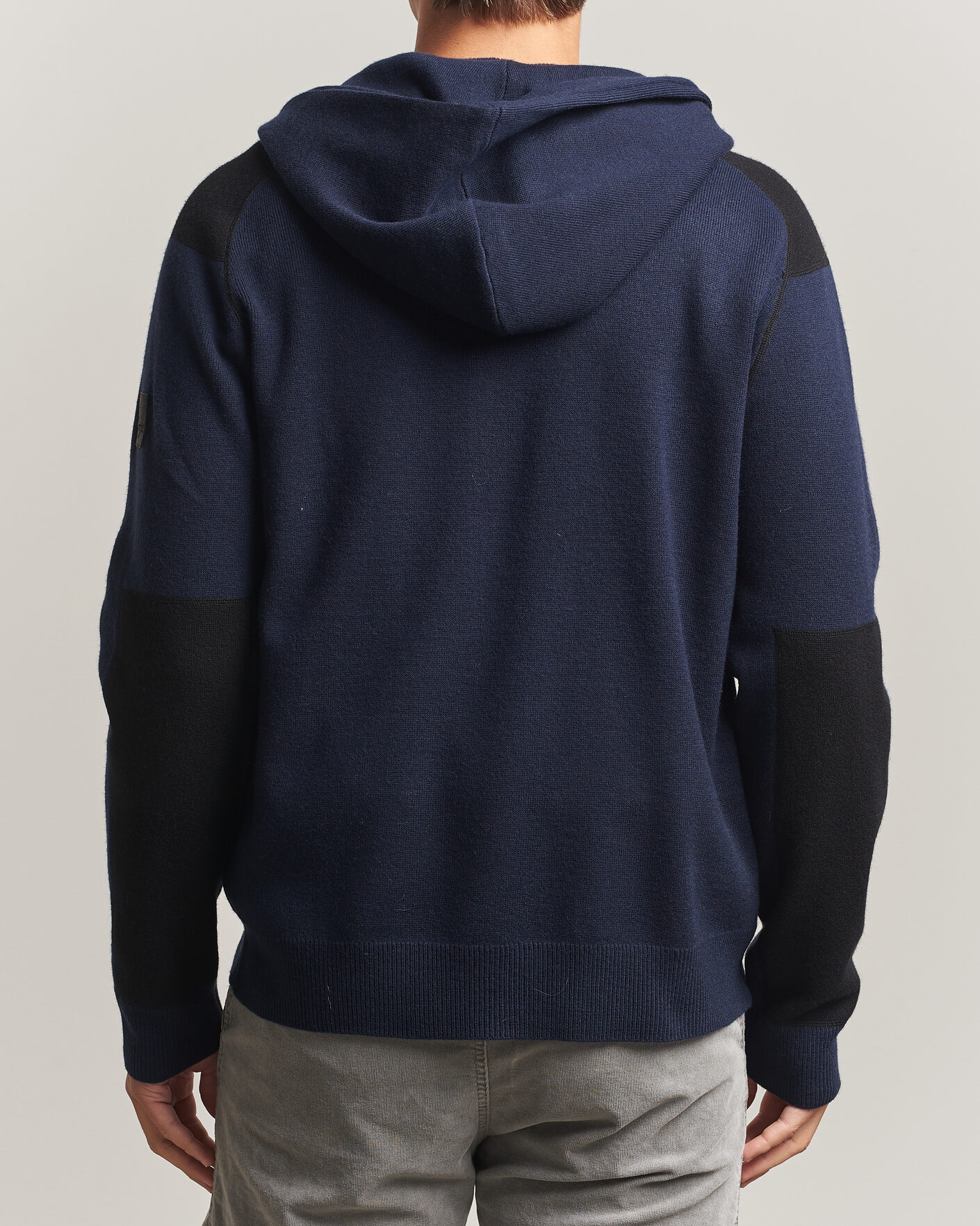 Herre | Gensere | Sail Racing | Spine Wool Knitted Full Zip Hoodie Dark Navy