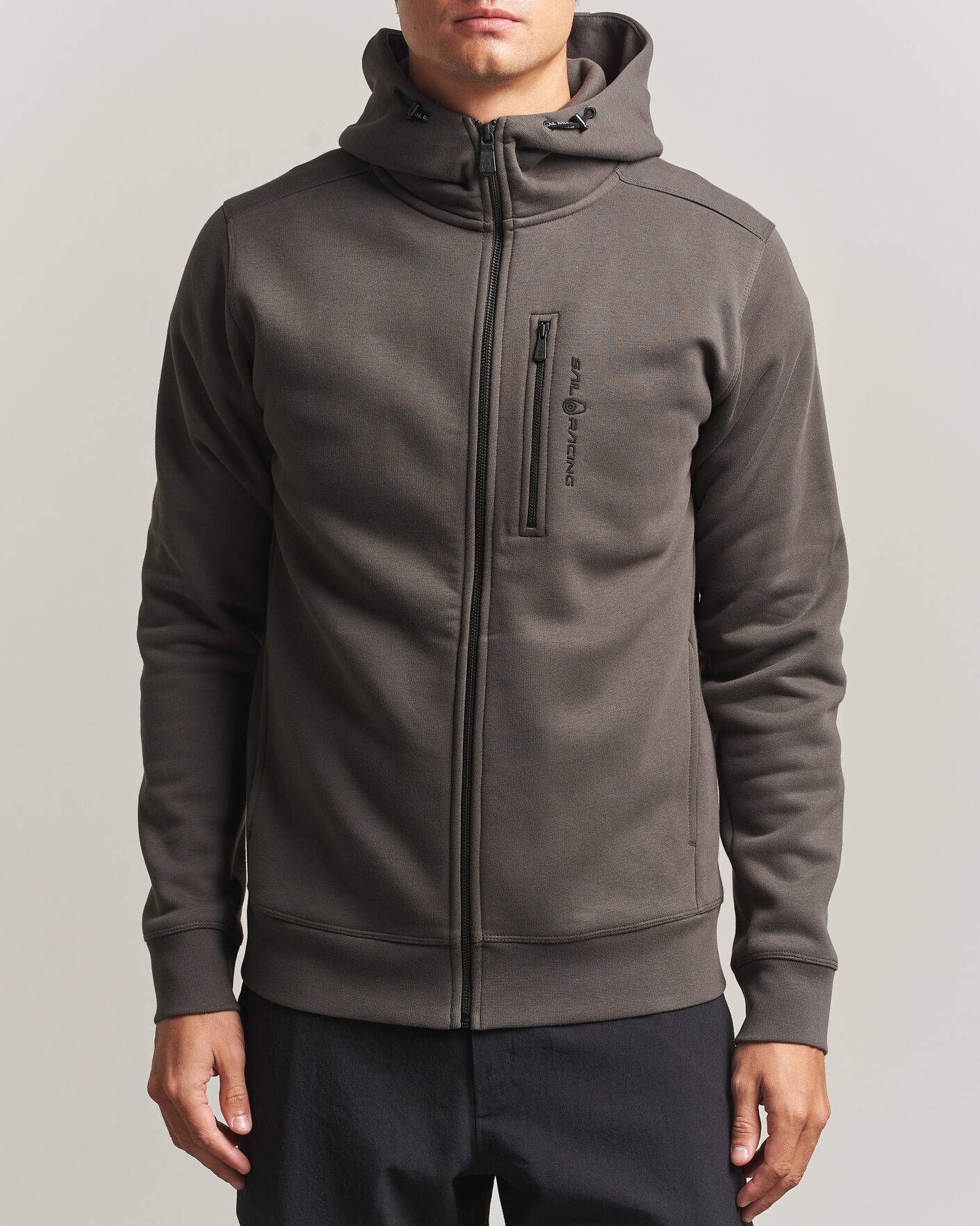 Herre | Gensere | Sail Racing | Bowman Full Zip Hoodie Asphalt