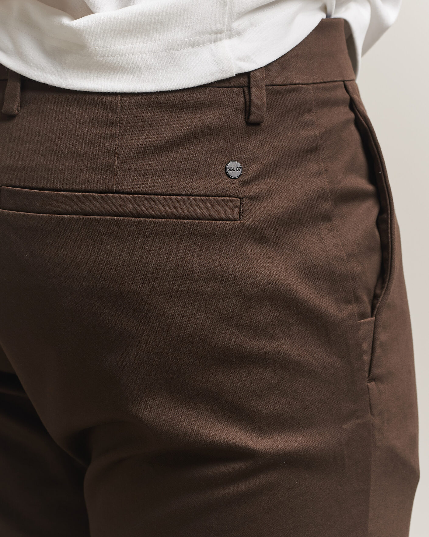 Herre | Bukser | NN07 | Theo Regular Fit Chinos Earthwood