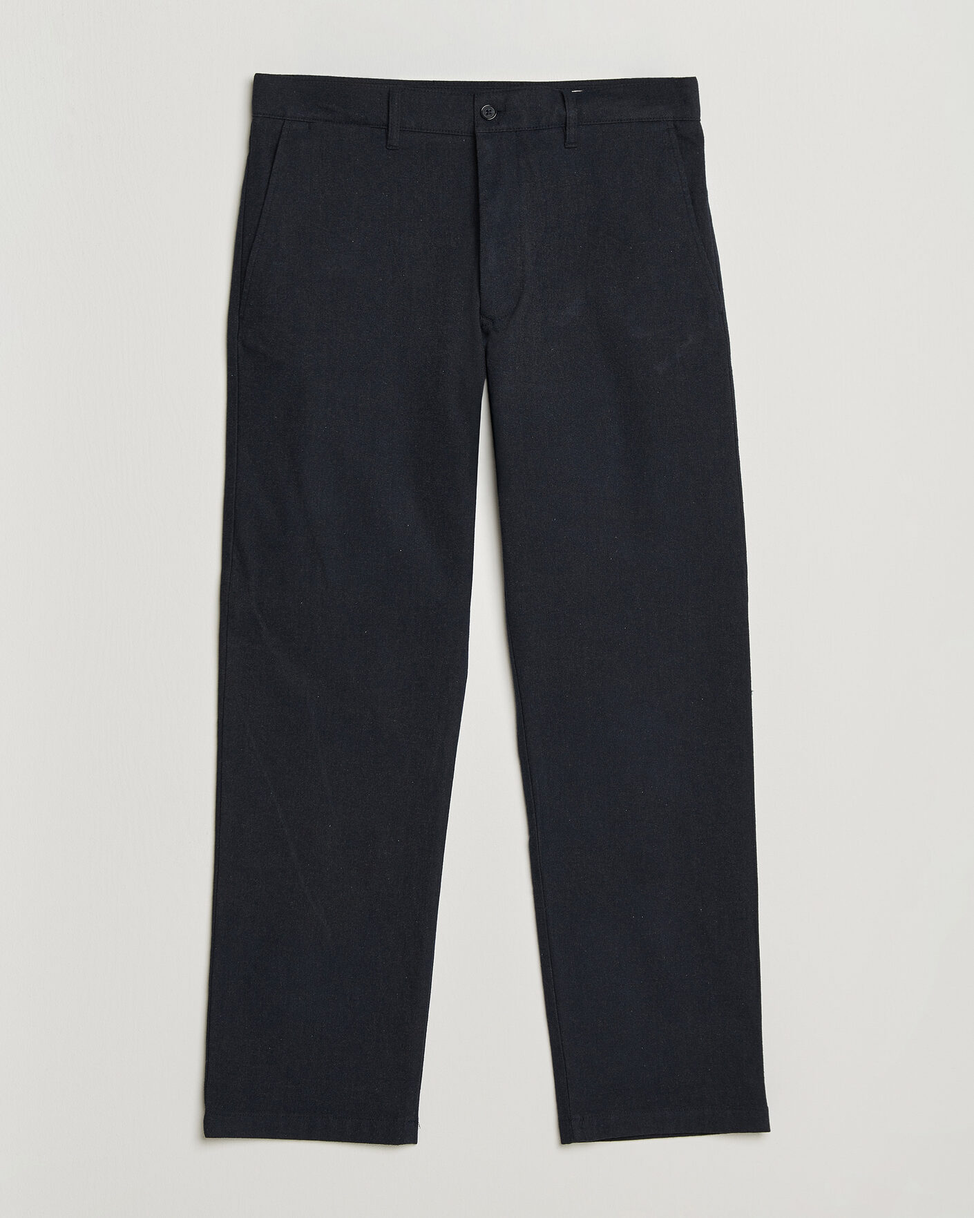 Herre | Bukser | NN07 | Aden Brushed Cotton Trousers Deep Navy