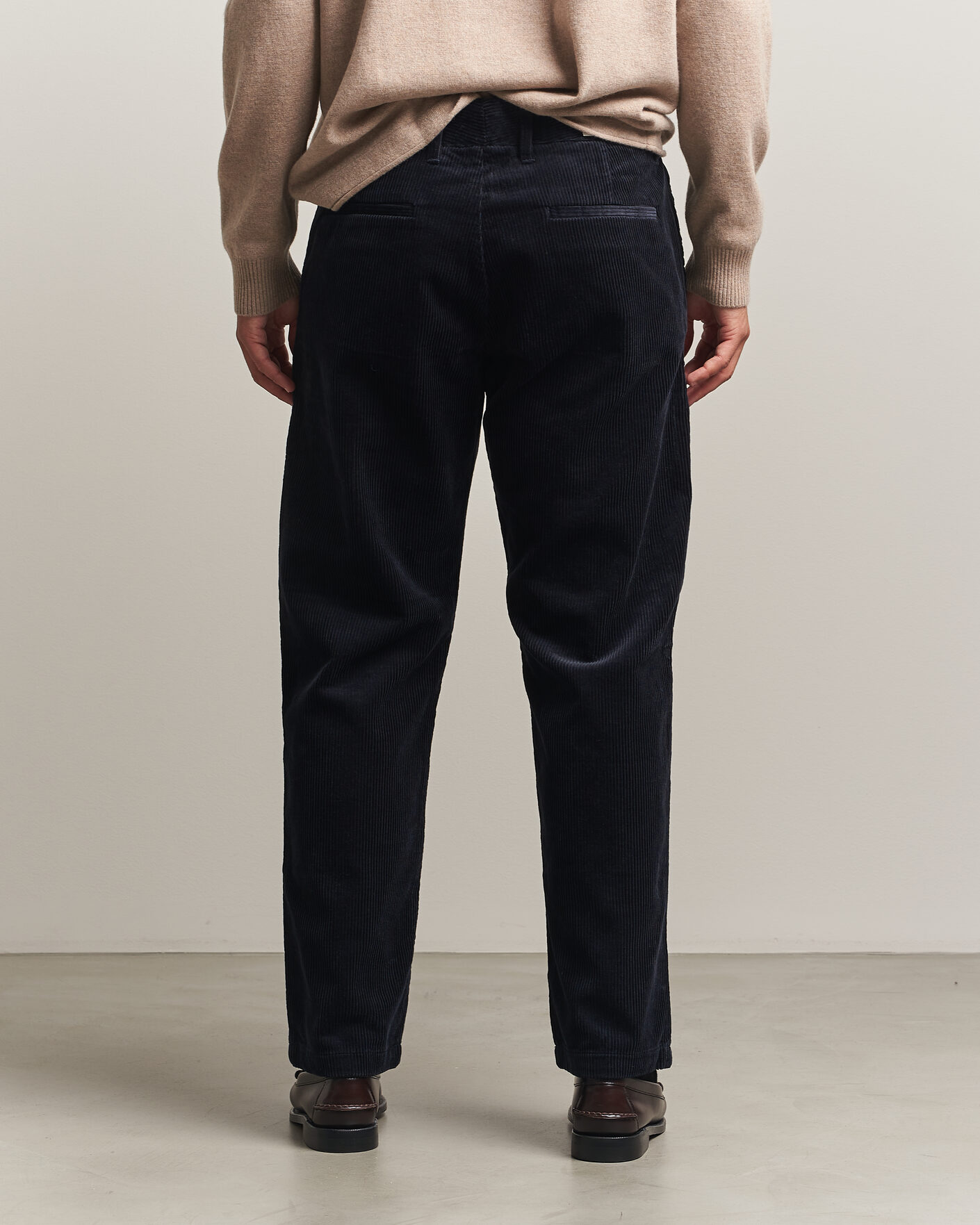 Herre | Bukser | NN07 | Aden Regular Fit Corduroy Chinos Deep Navy
