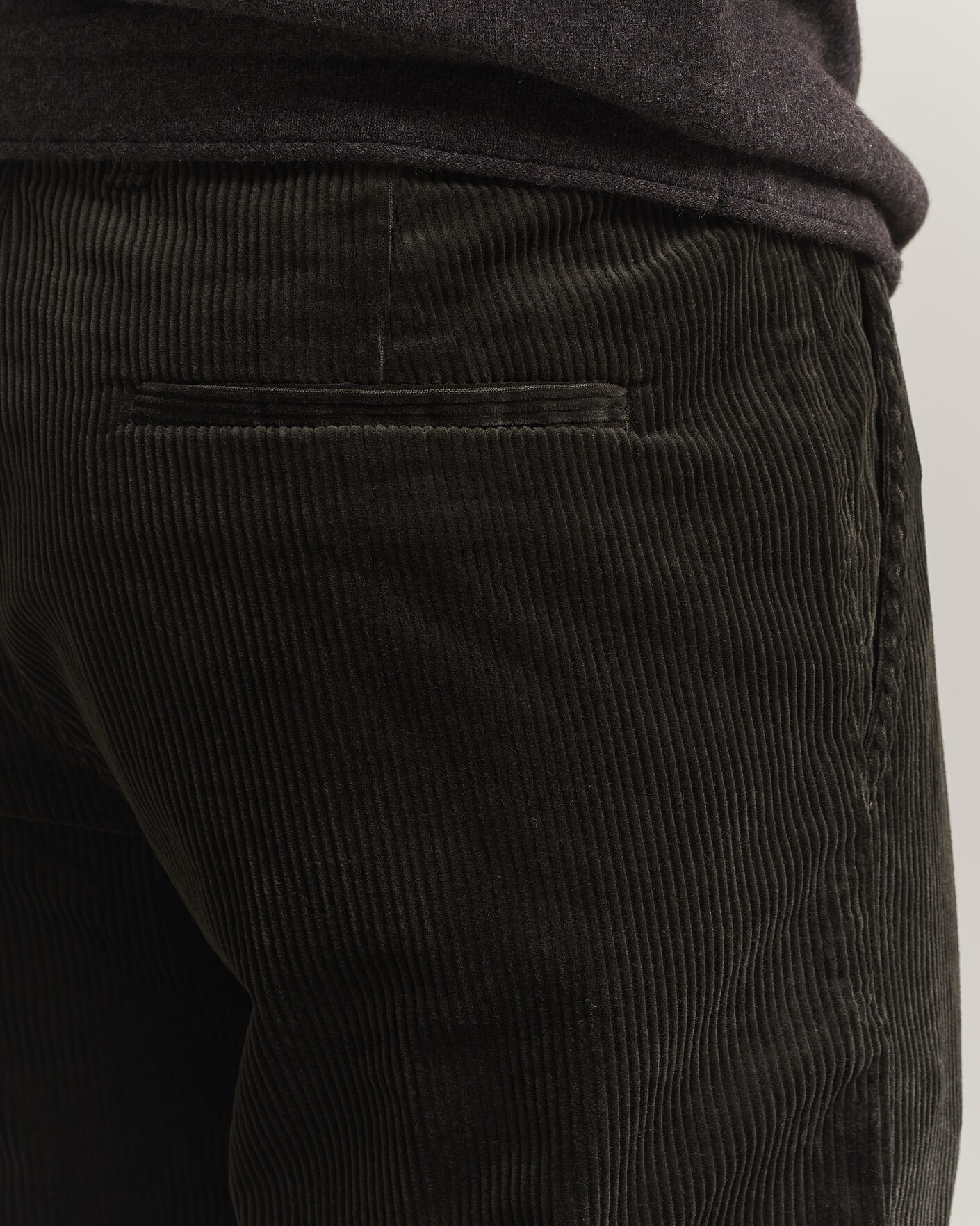 Herre | Bukser | NN07 | Aden Regular Fit Corduroy Chinos Dark Army