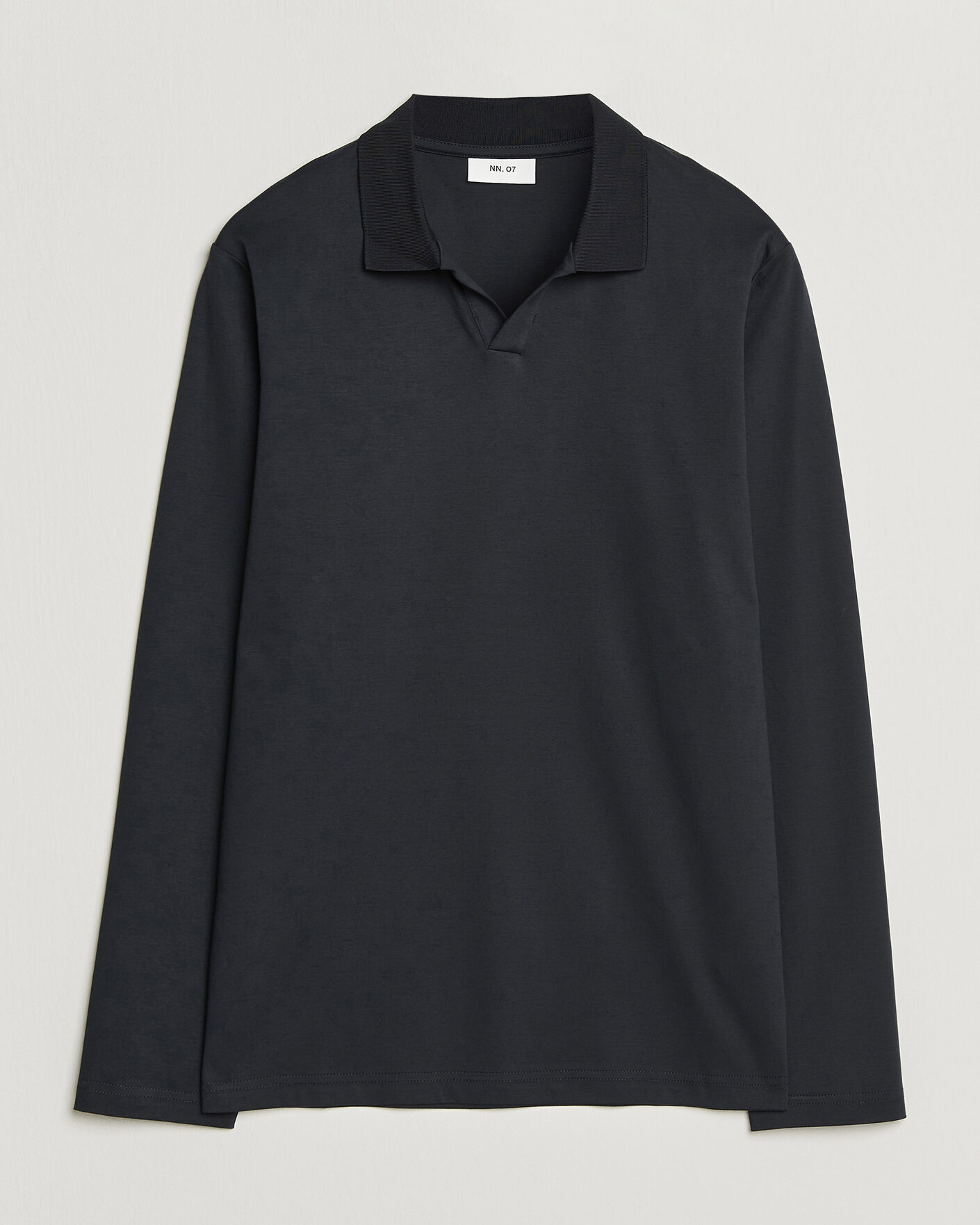 Herre | Pikéer | NN07 | Paul Long Sleeve Polo Deep Navy