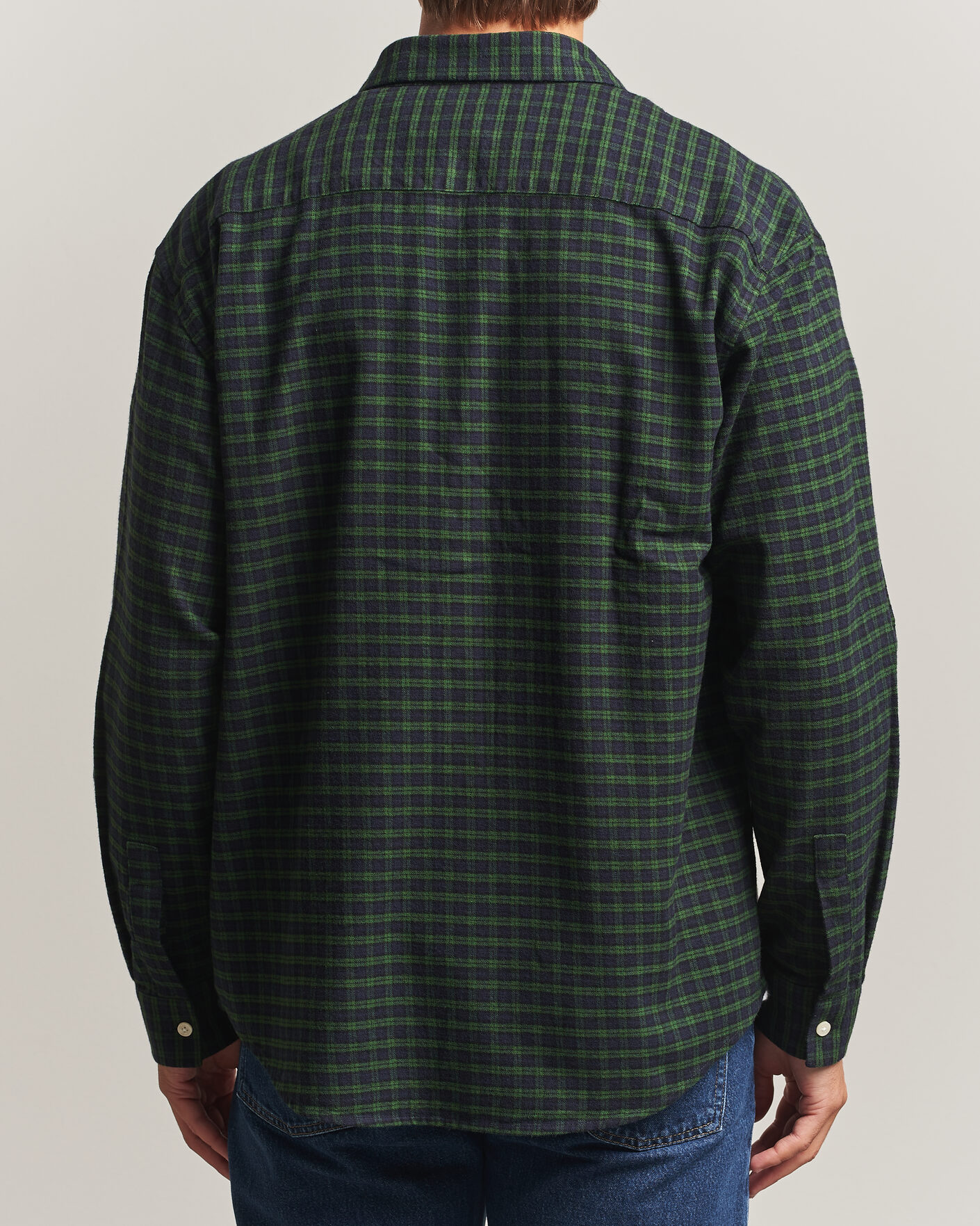 Herre | Skjorter | NN07 | Deon Flannel Shirt Eden Check