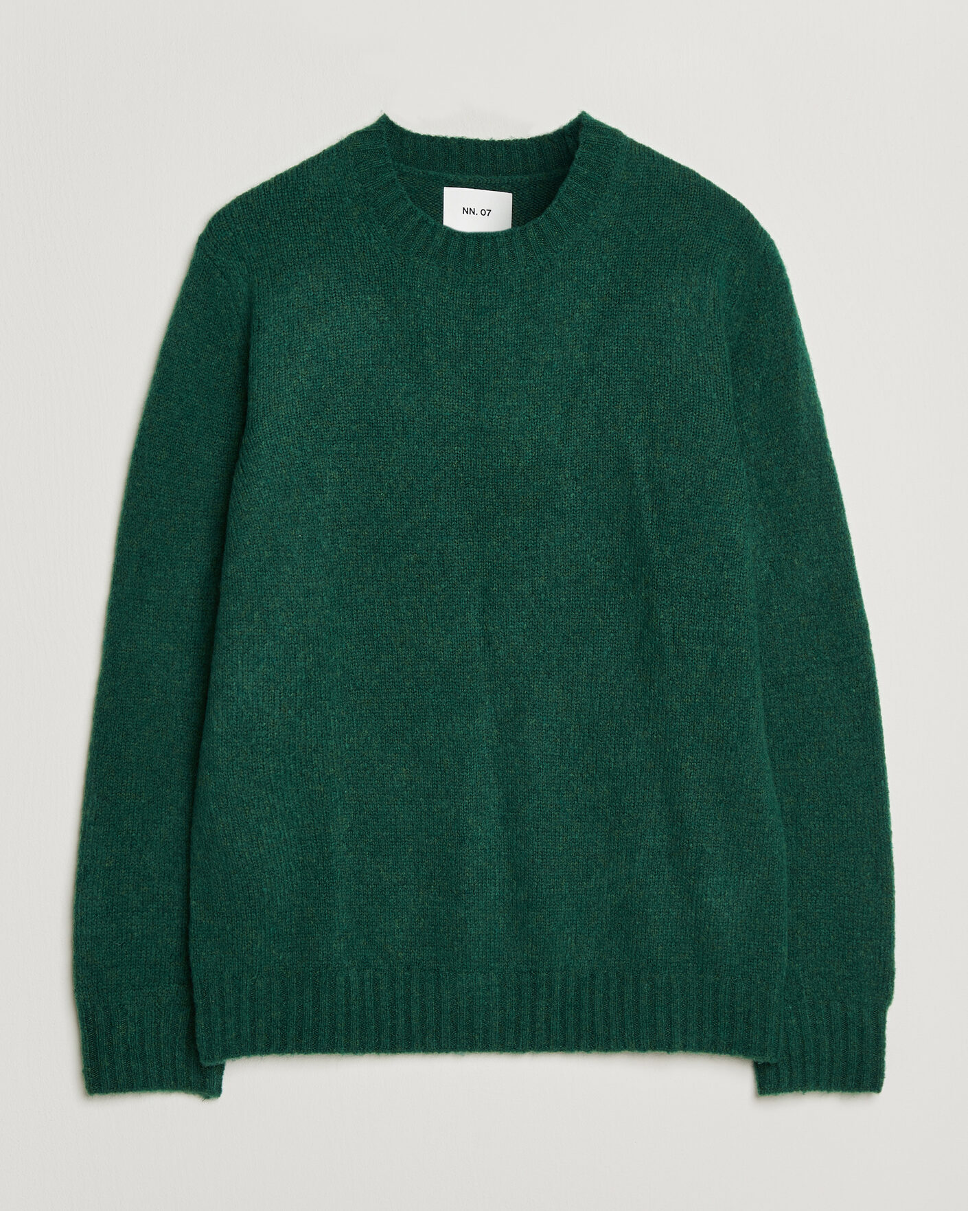 Herre | Gensere | NN07 | Lee Wool Knitted Sweater Eden Green
