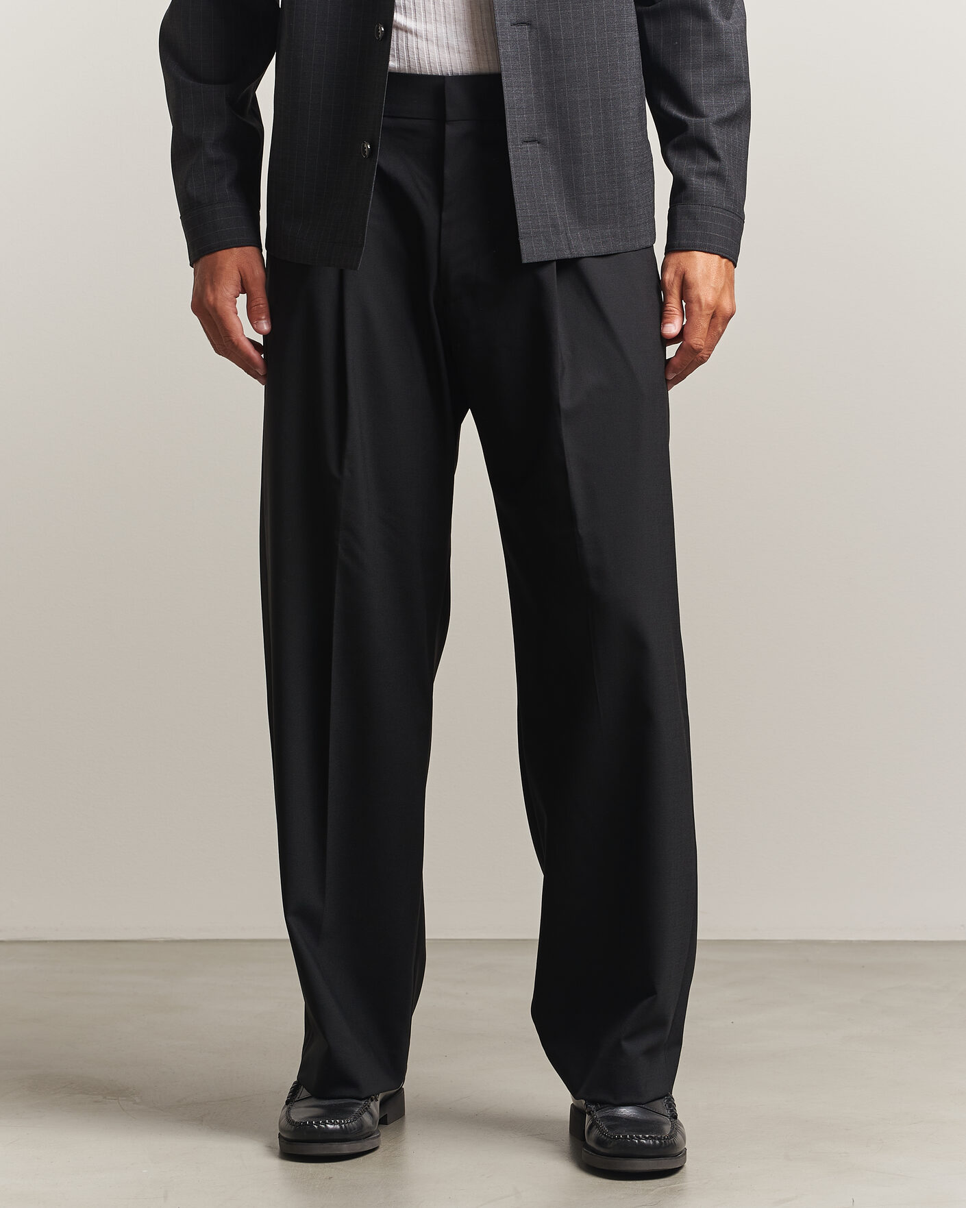 Herre | Bukser | NN07 | Kay Wool Trousers Black
