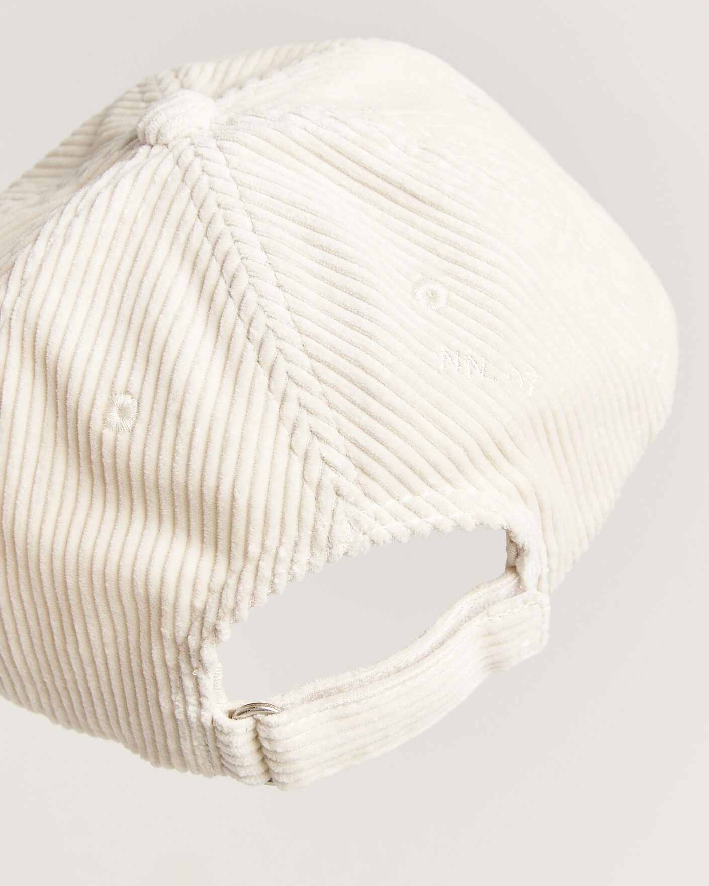 Herre | Hatter og capser | NN07 | Corduroy Dad Cap Ivory