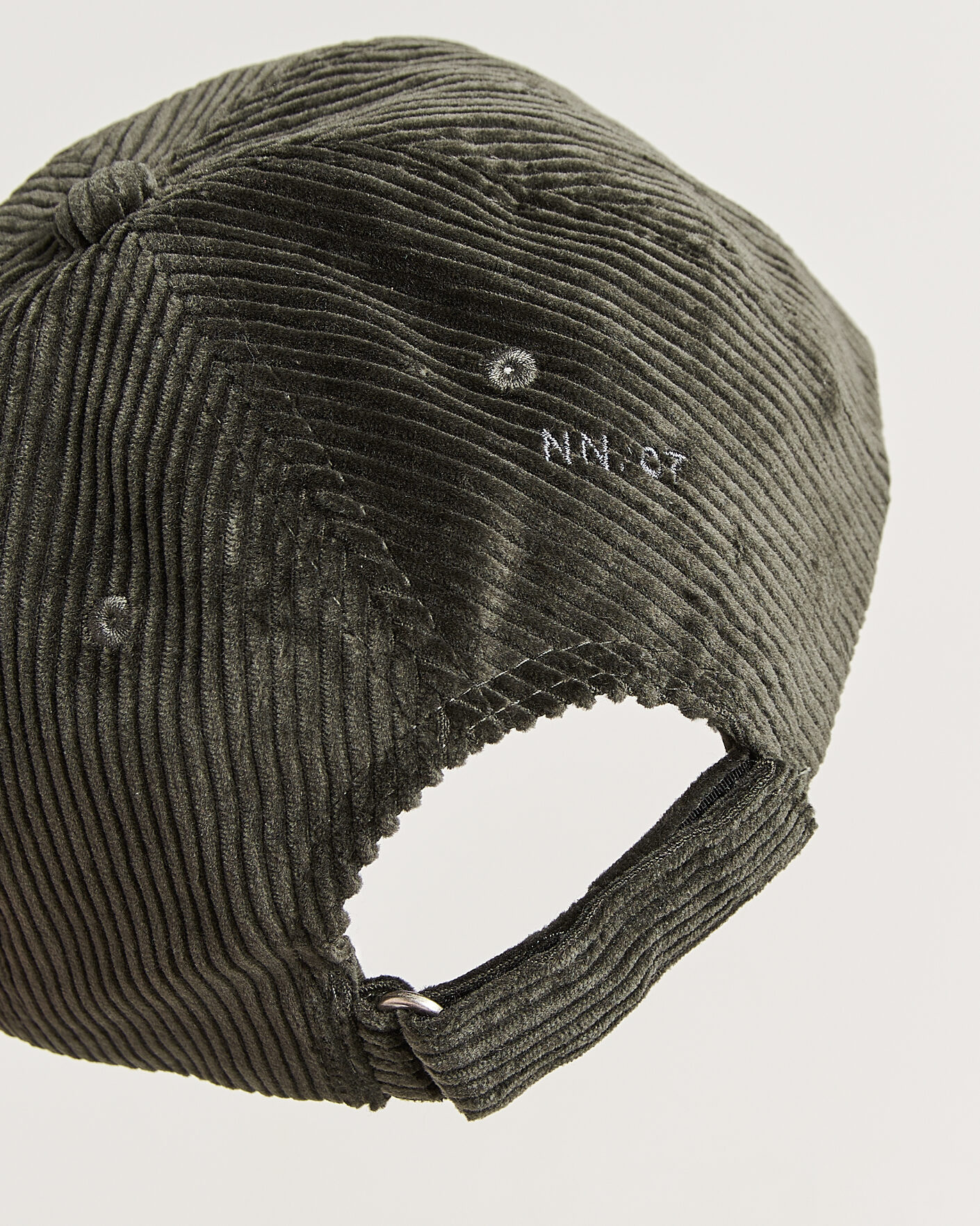 Herre | Hatter og capser | NN07 | Corduroy Dad Cap Dark Army